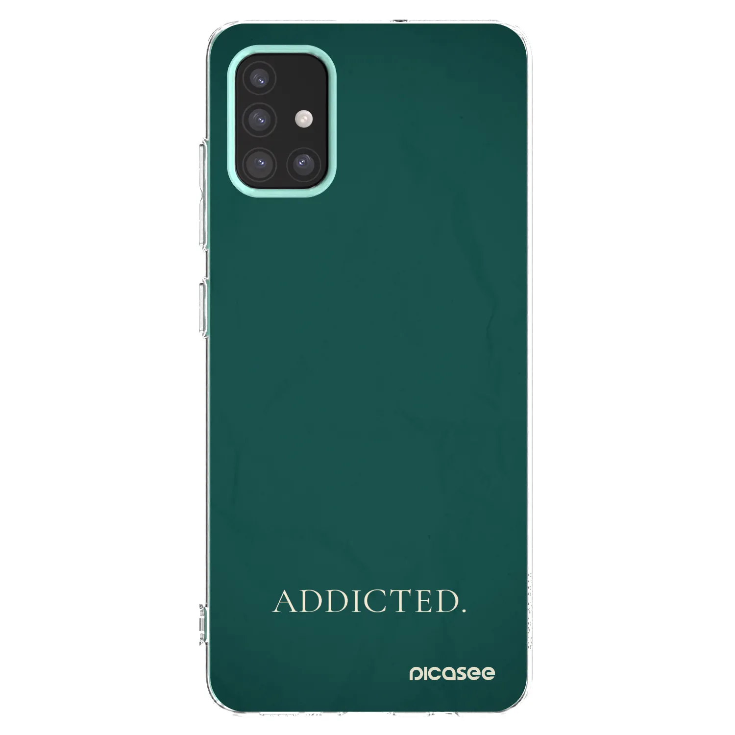Picasee silikonový průhledný obal pro Samsung Galaxy M31s - Addicted