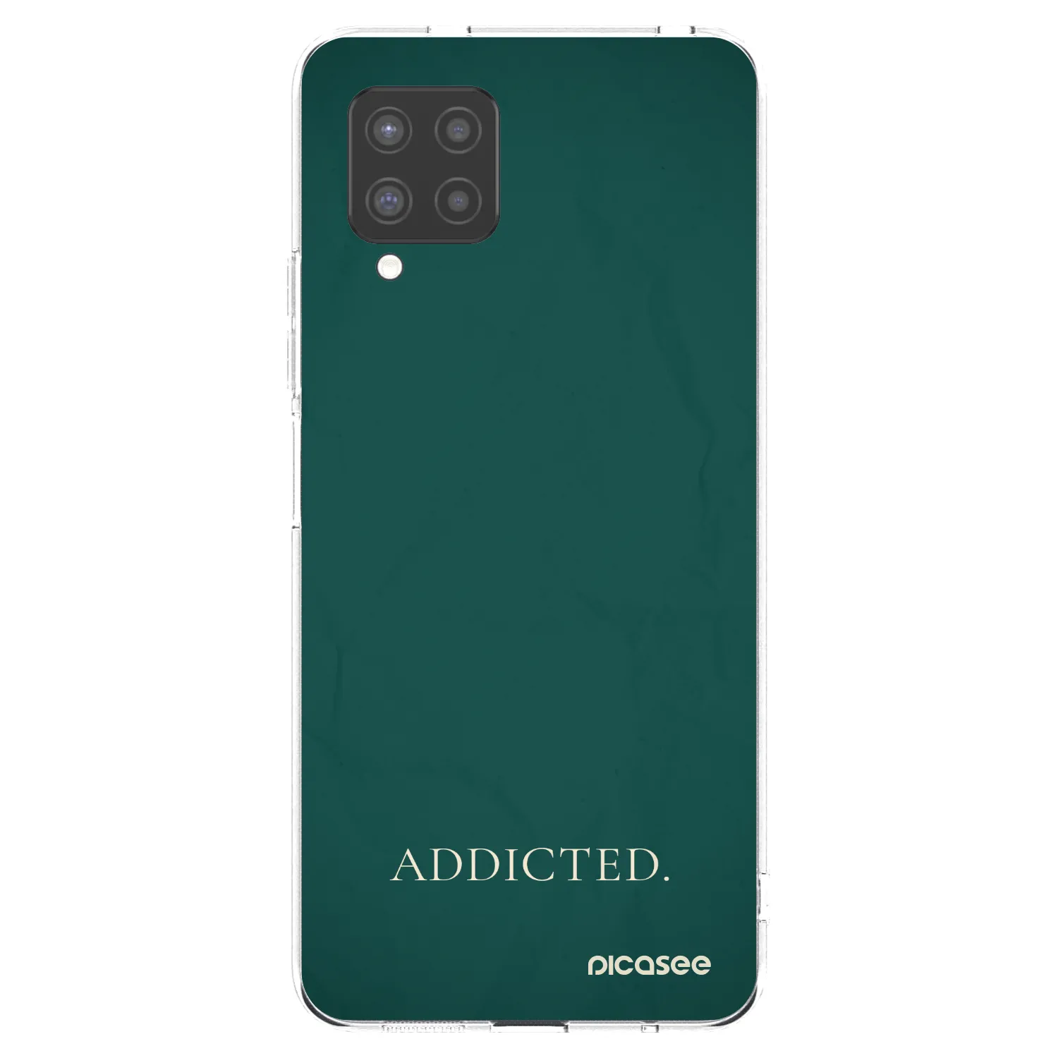 Picasee silikonový průhledný obal pro Samsung Galaxy A42 A426B - Addicted