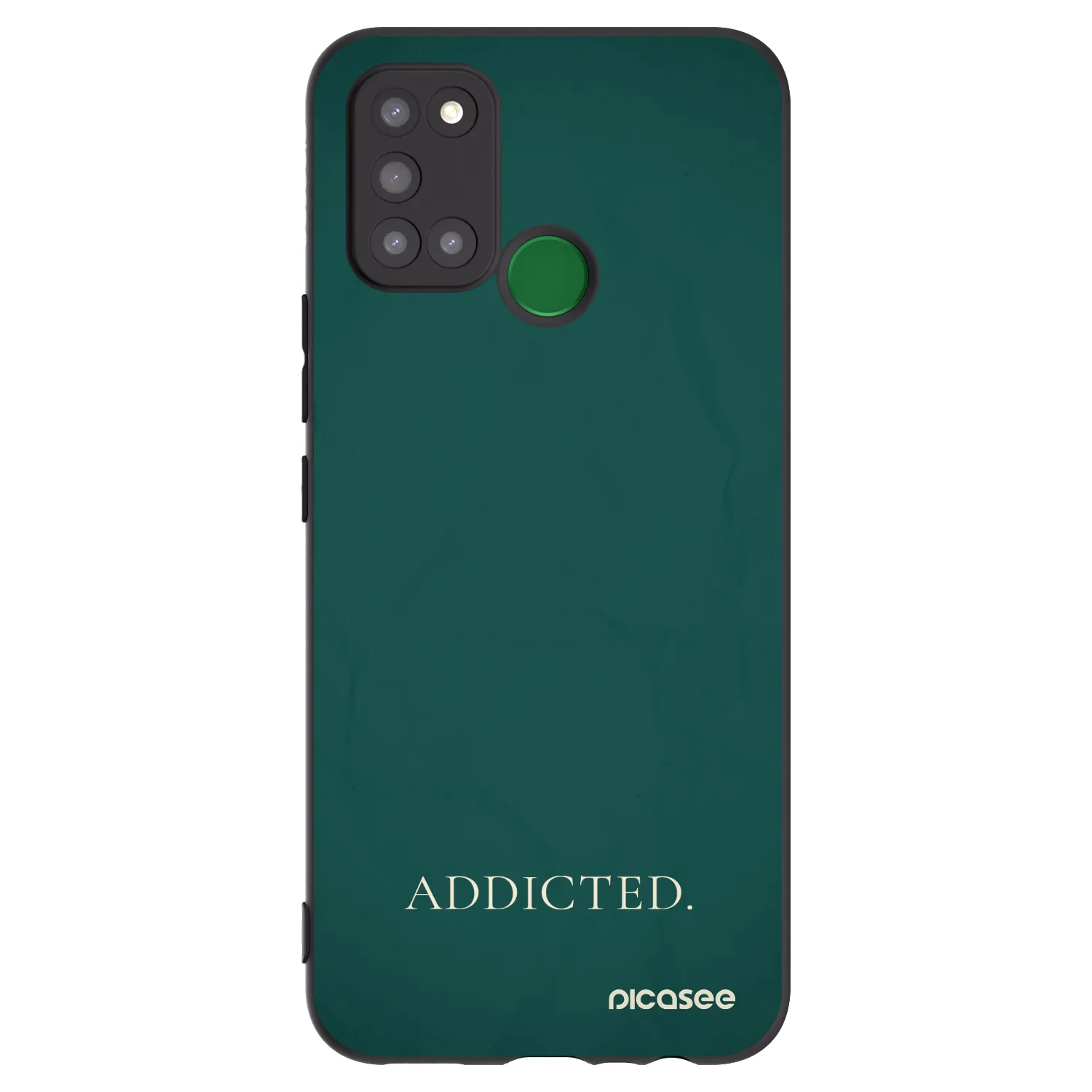 Picasee silikonový černý obal pro Realme 7i - Addicted