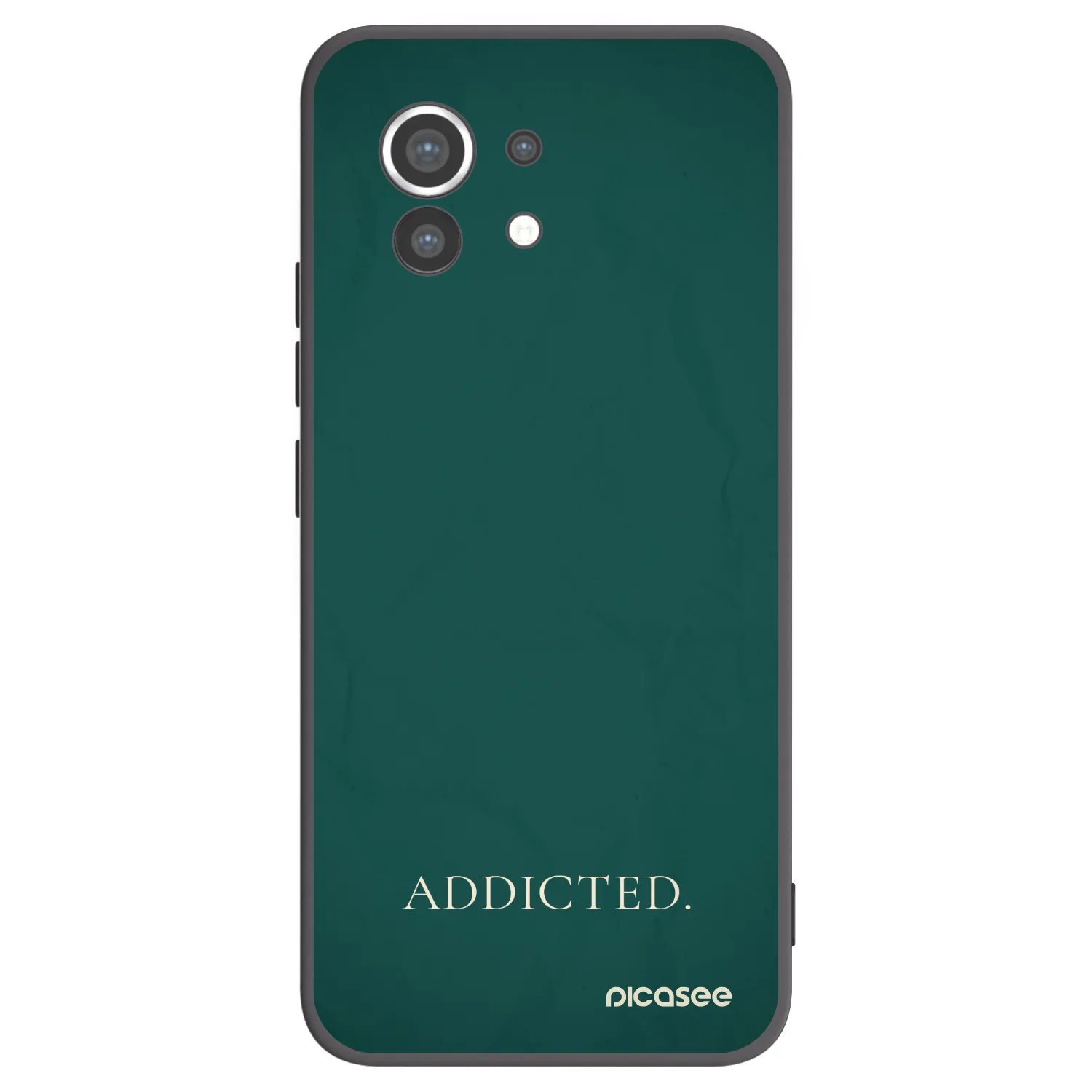 Picasee silikonový černý obal pro Xiaomi Mi 11 - Addicted