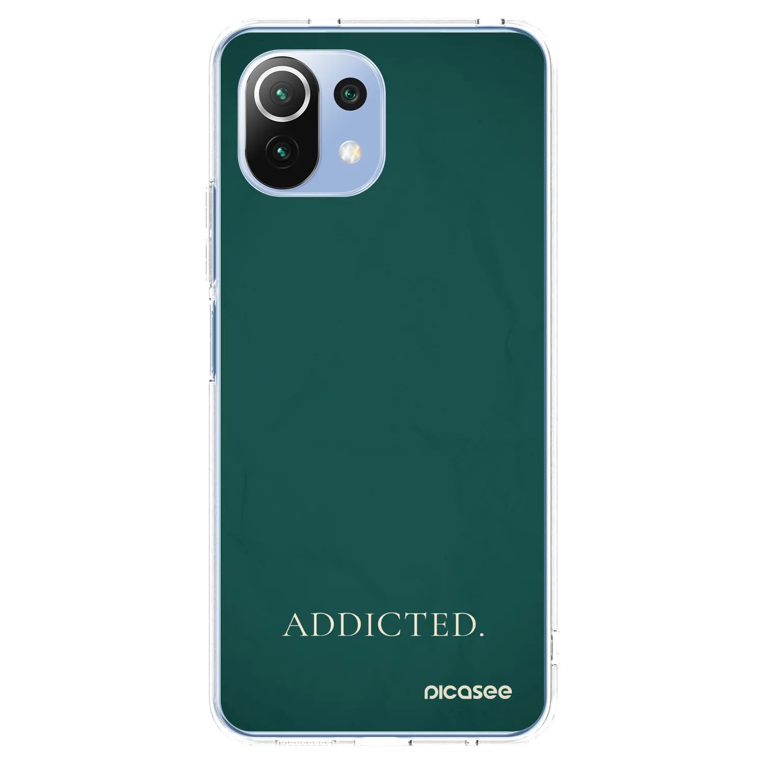 Picasee silikonový průhledný obal pro Xiaomi Mi 11 Lite - Addicted