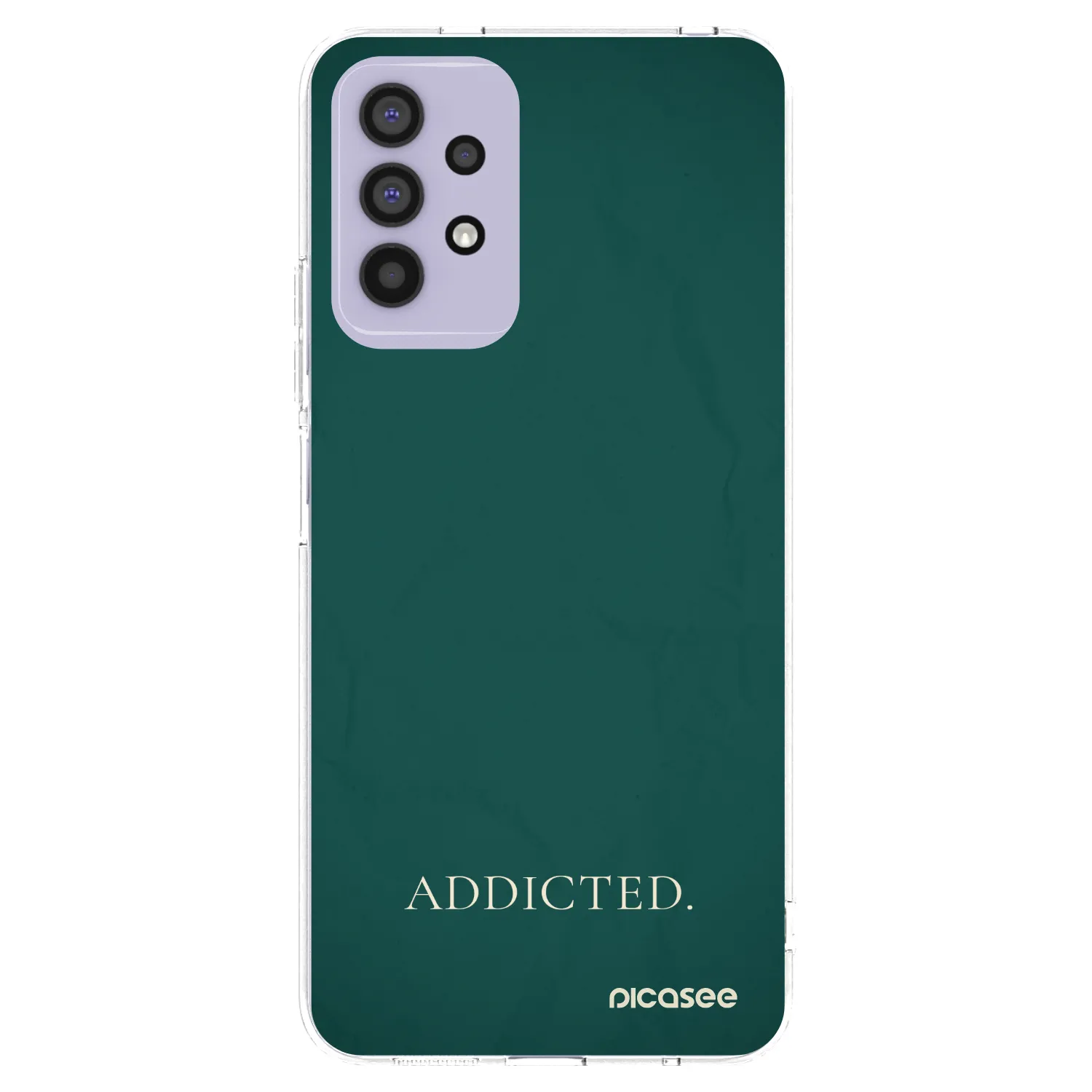 Picasee silikonový průhledný obal pro Samsung Galaxy A32 4G SM-A325F - Addicted
