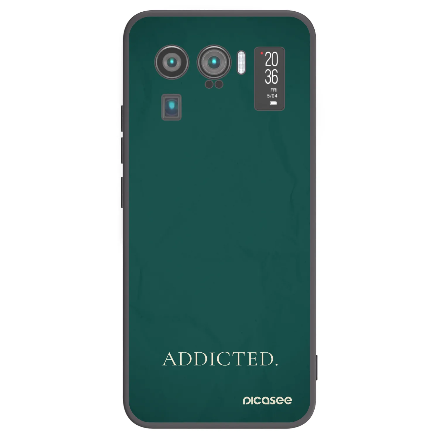 Picasee silikonový černý obal pro Xiaomi Mi 11 Ultra - Addicted