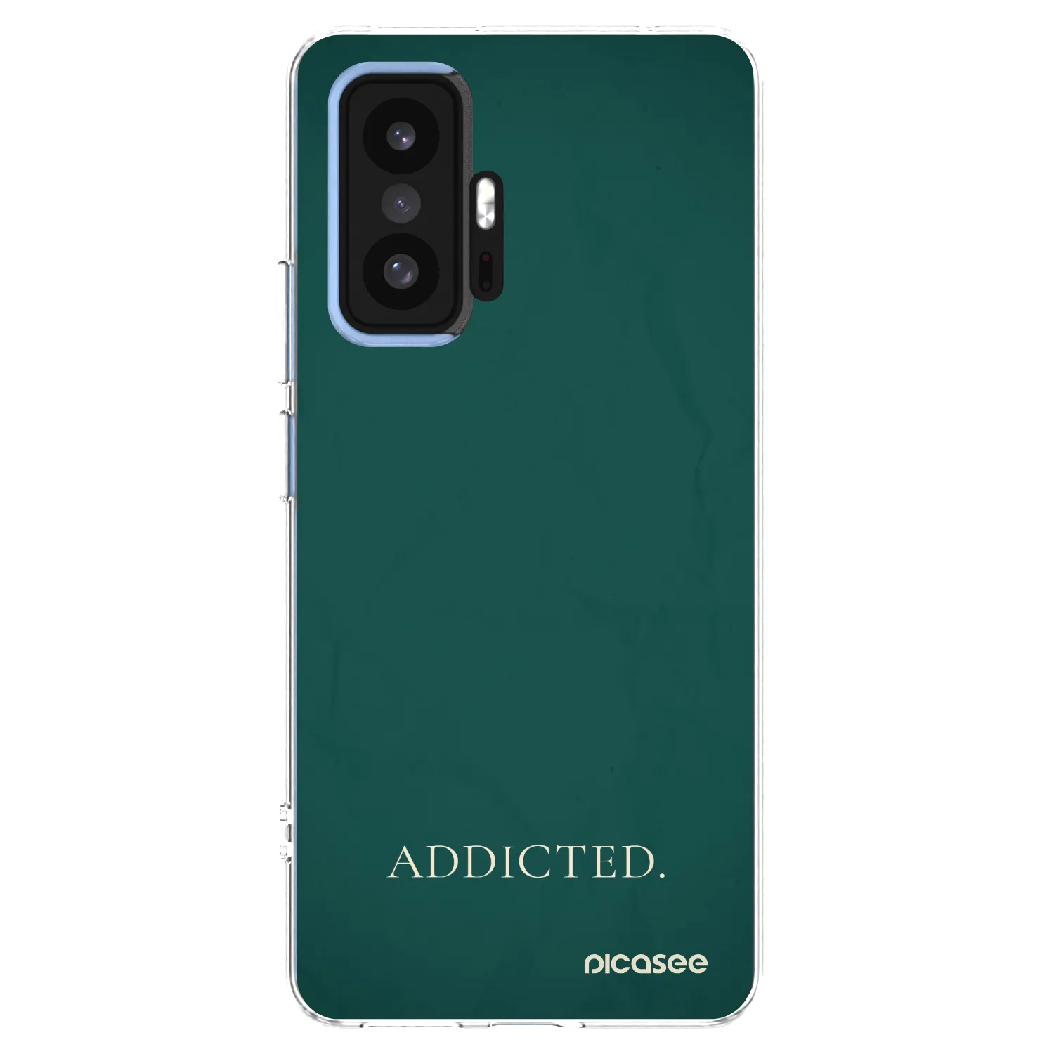 Picasee silikonový průhledný obal pro Xiaomi 11T - Addicted