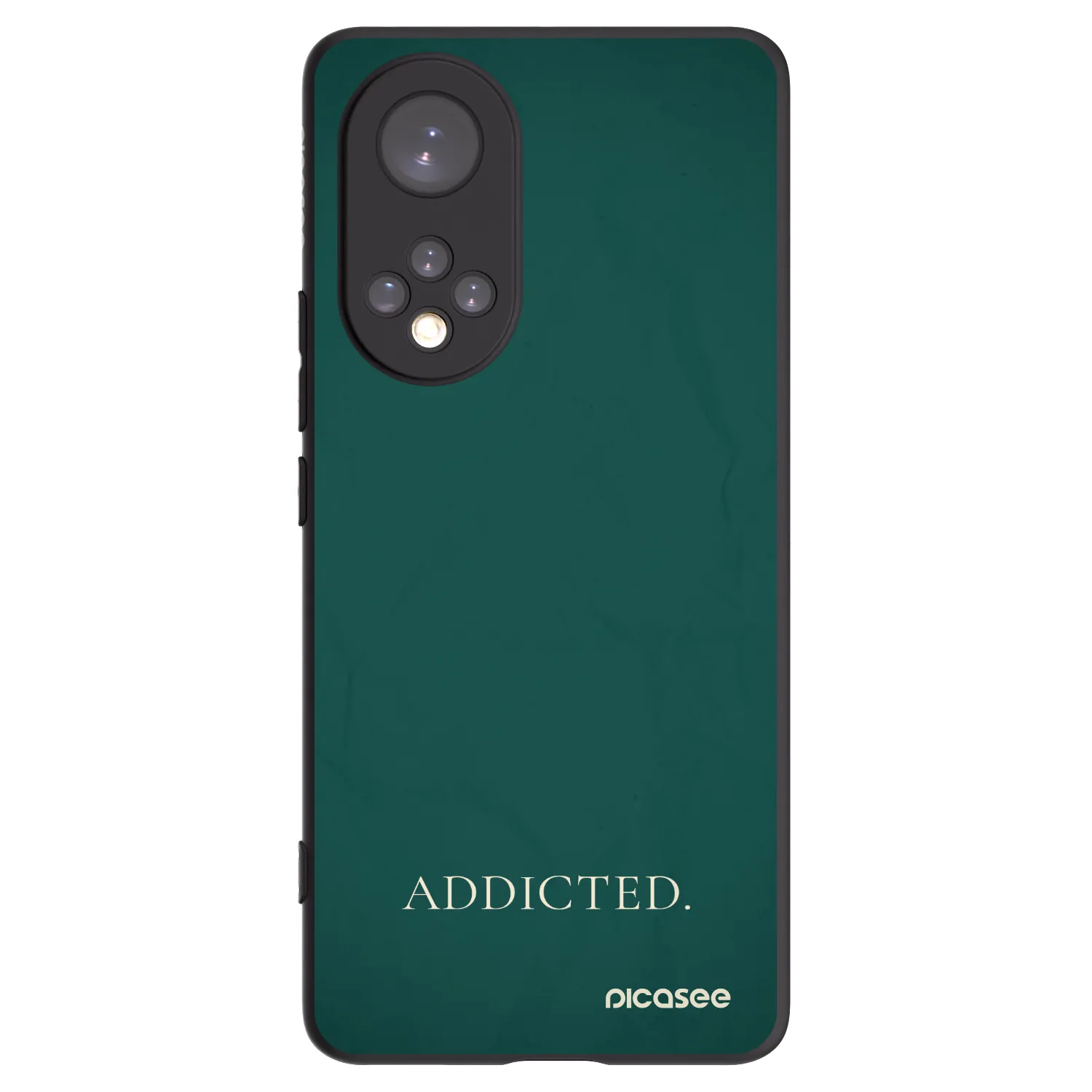 Picasee silikonový černý obal pro Honor 50 5G - Addicted