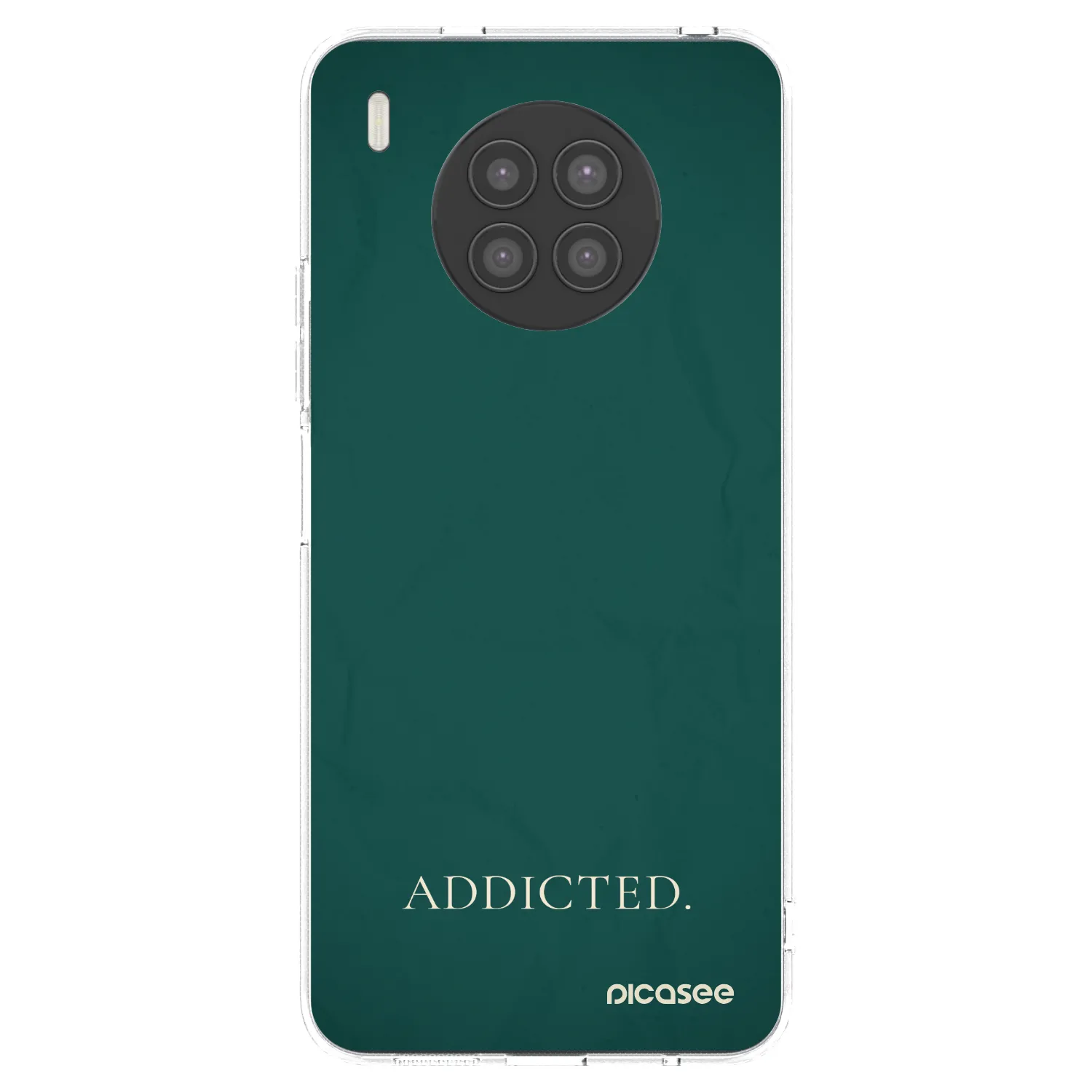 Picasee silikonový průhledný obal pro Huawei Nova 8i - Addicted