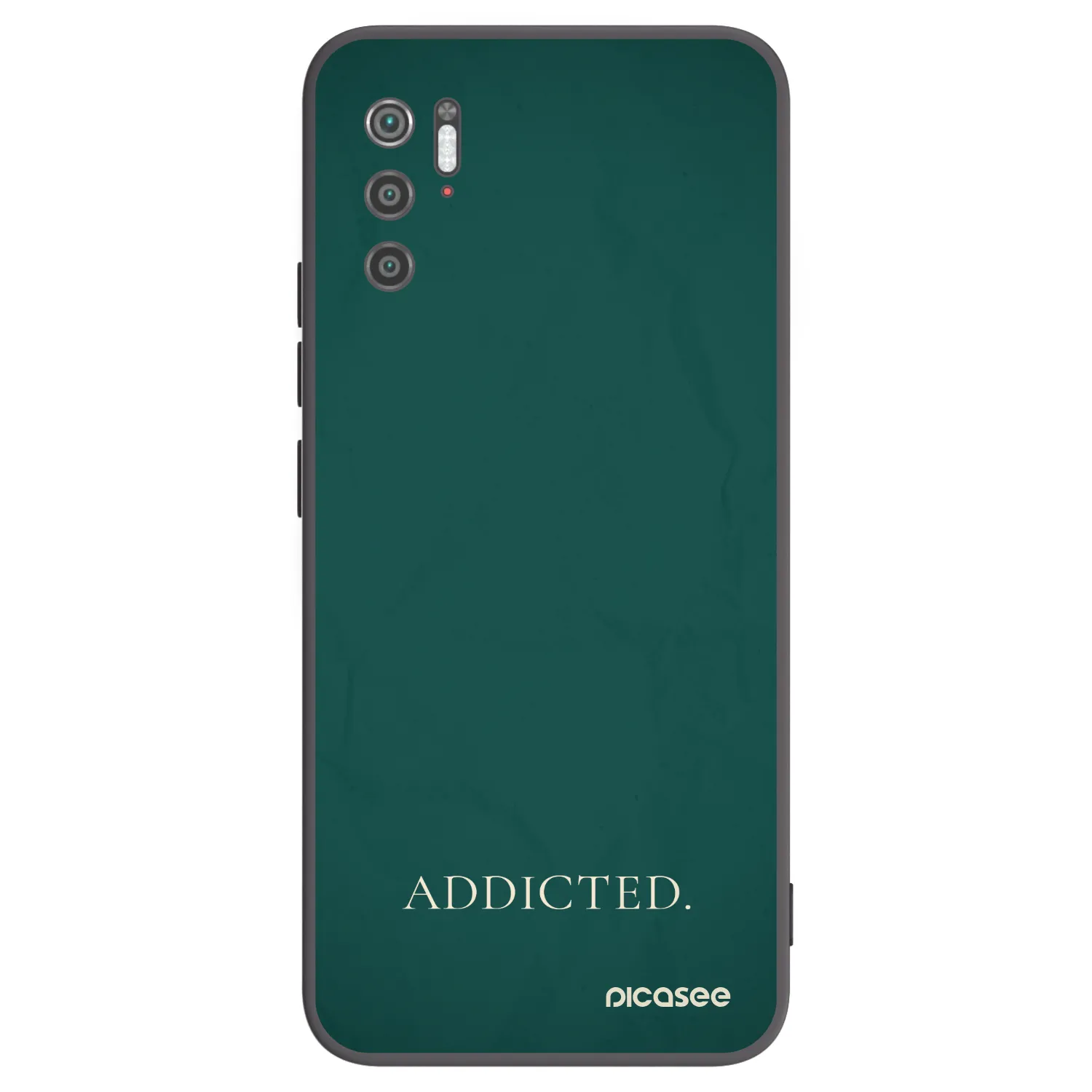 Picasee silikonový černý obal pro Xiaomi Poco M3 Pro 5G - Addicted