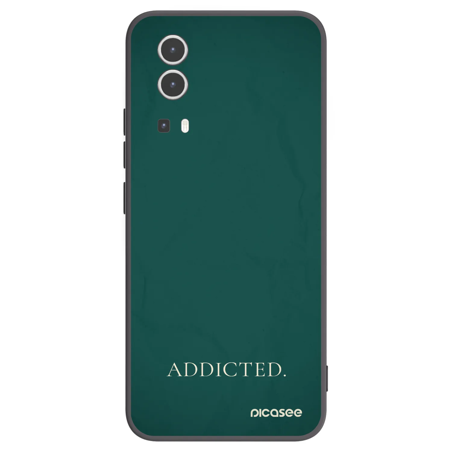 Picasee silikonový černý obal pro Vivo Y72 5G - Addicted