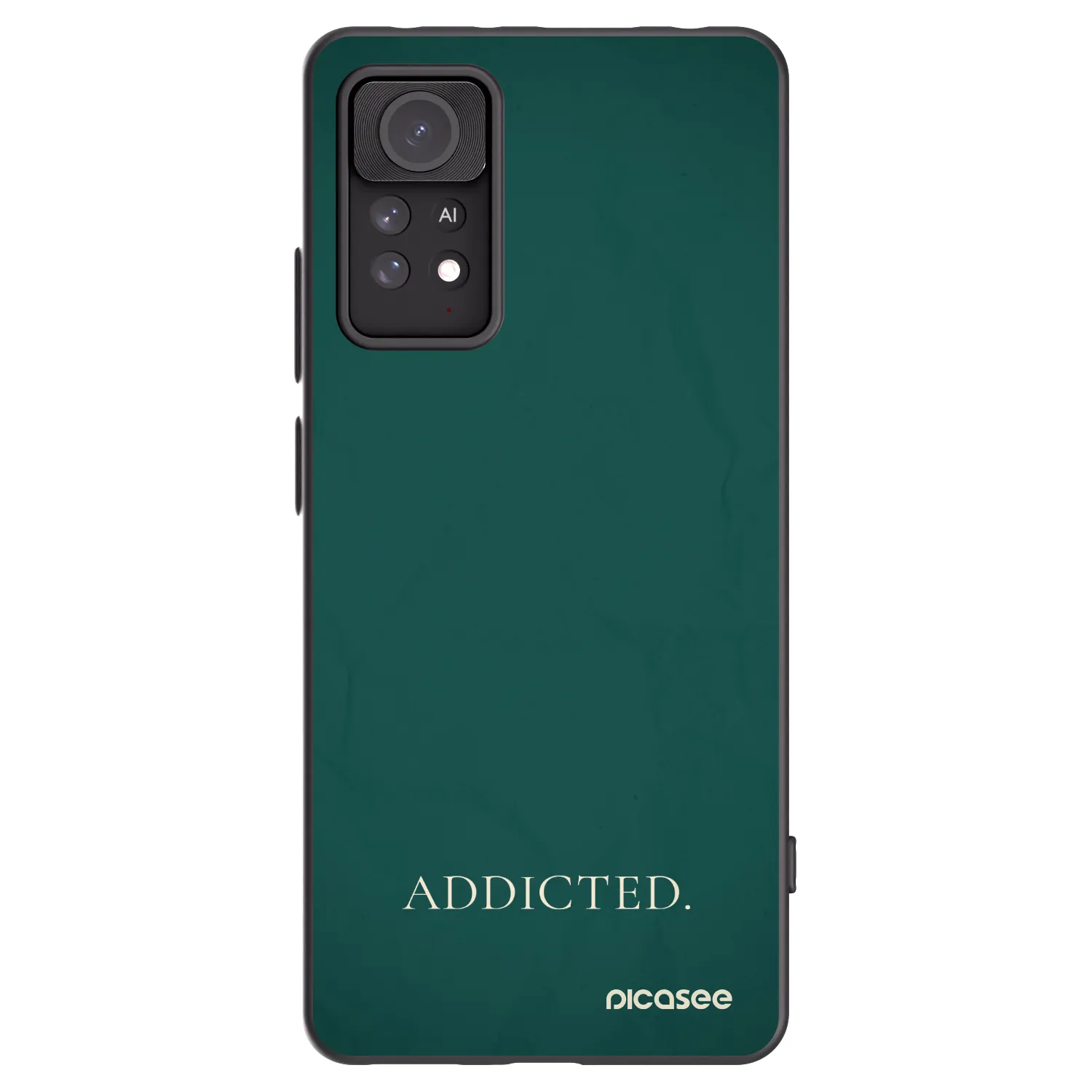 Picasee silikonový černý obal pro Xiaomi Redmi Note 11 Pro 5G - Addicted
