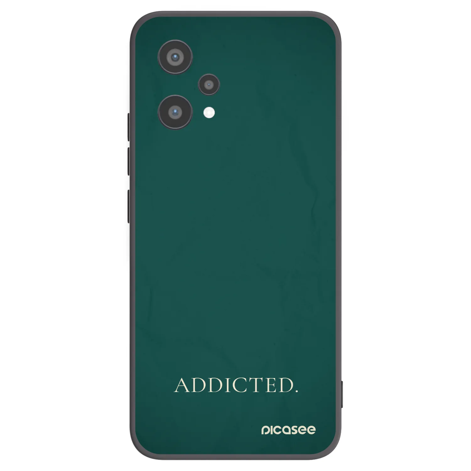 Picasee silikonový černý obal pro Realme 9 Pro 5G - Addicted
