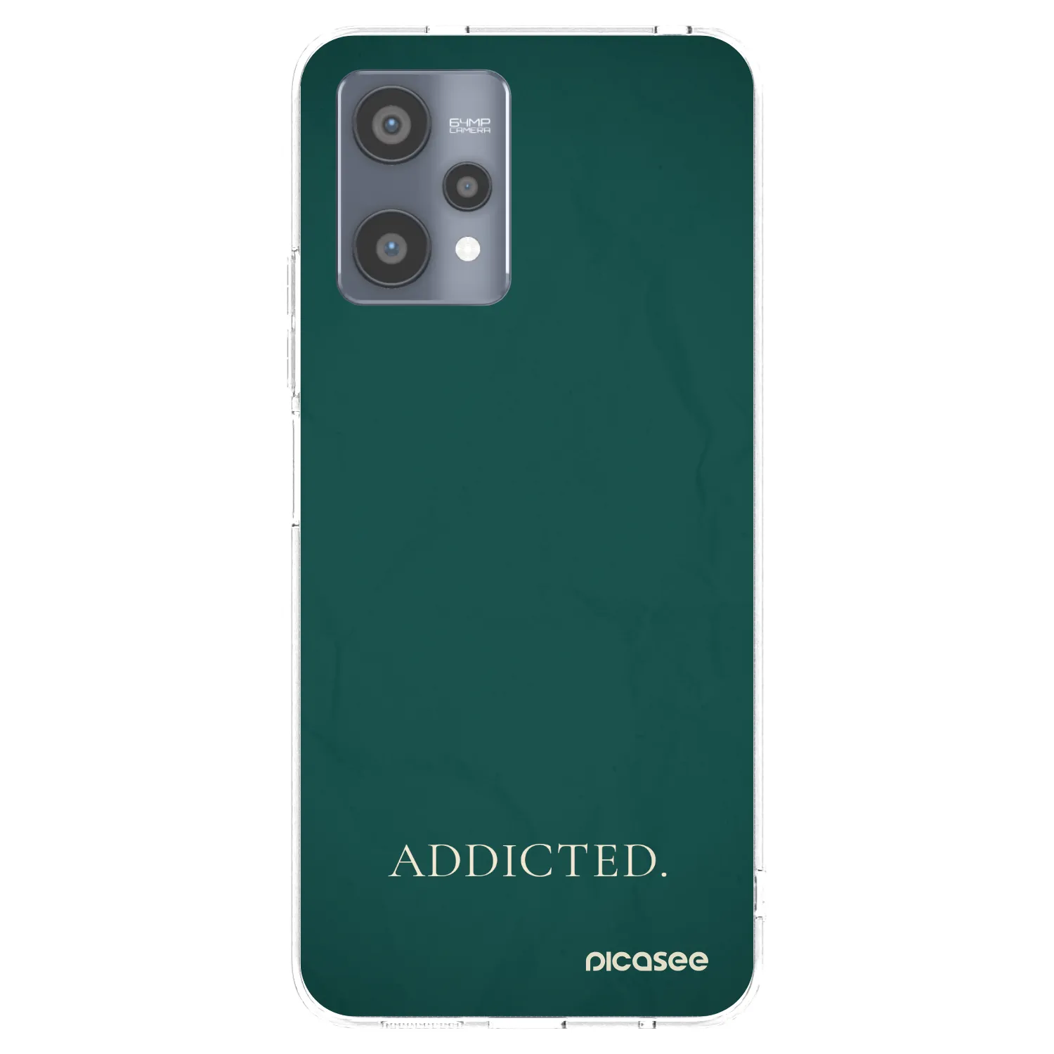 Picasee silikonový průhledný obal pro Realme 9 Pro 5G - Addicted