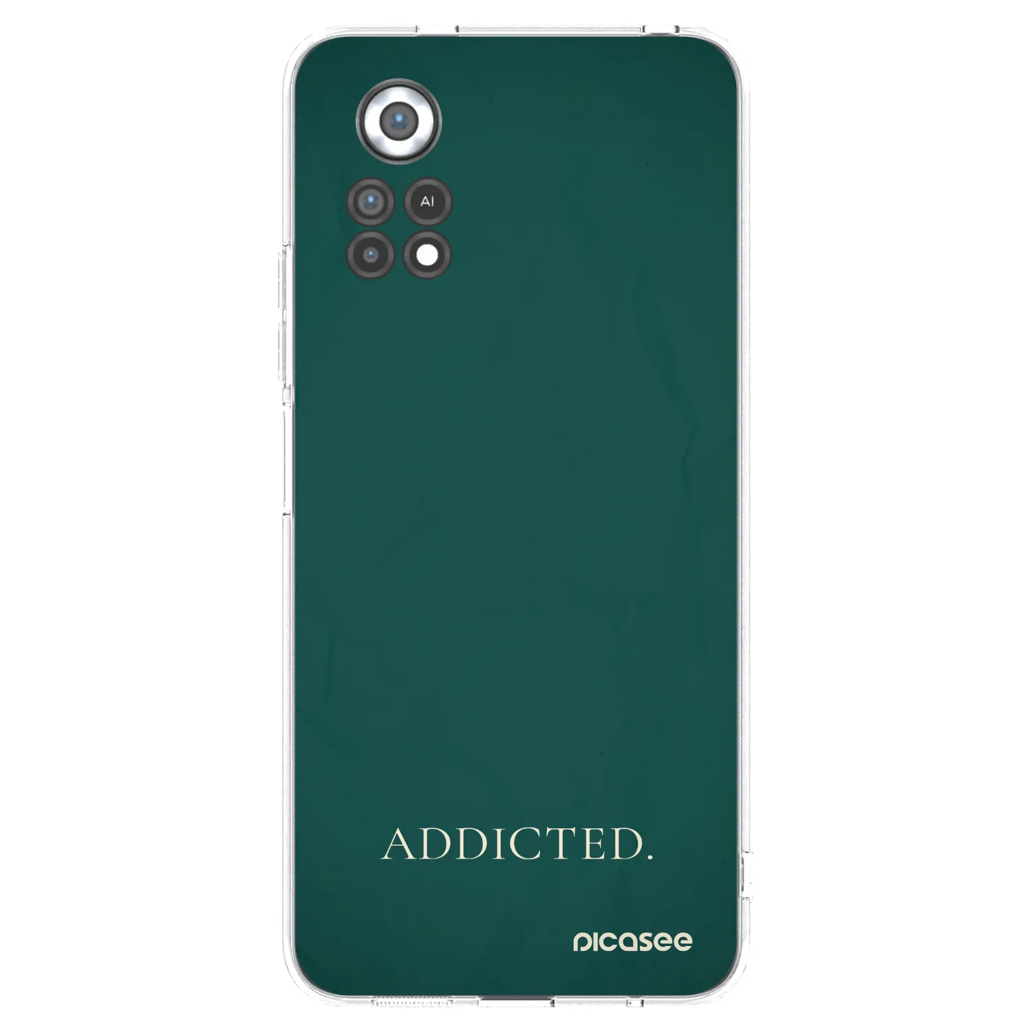 Picasee silikonový průhledný obal pro Xiaomi Poco X4 Pro 5G - Addicted
