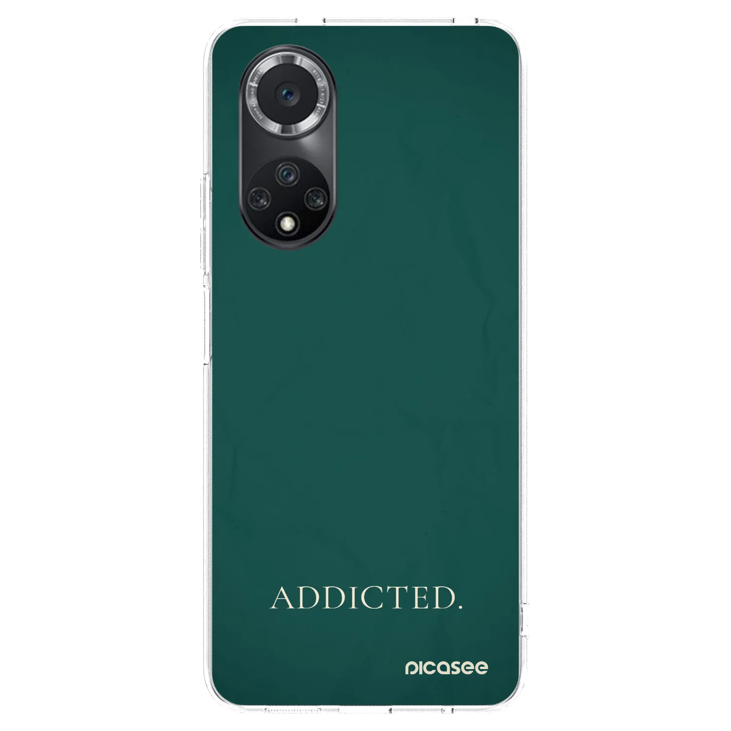 Picasee silikonový průhledný obal pro Huawei Nova 9 SE - Addicted