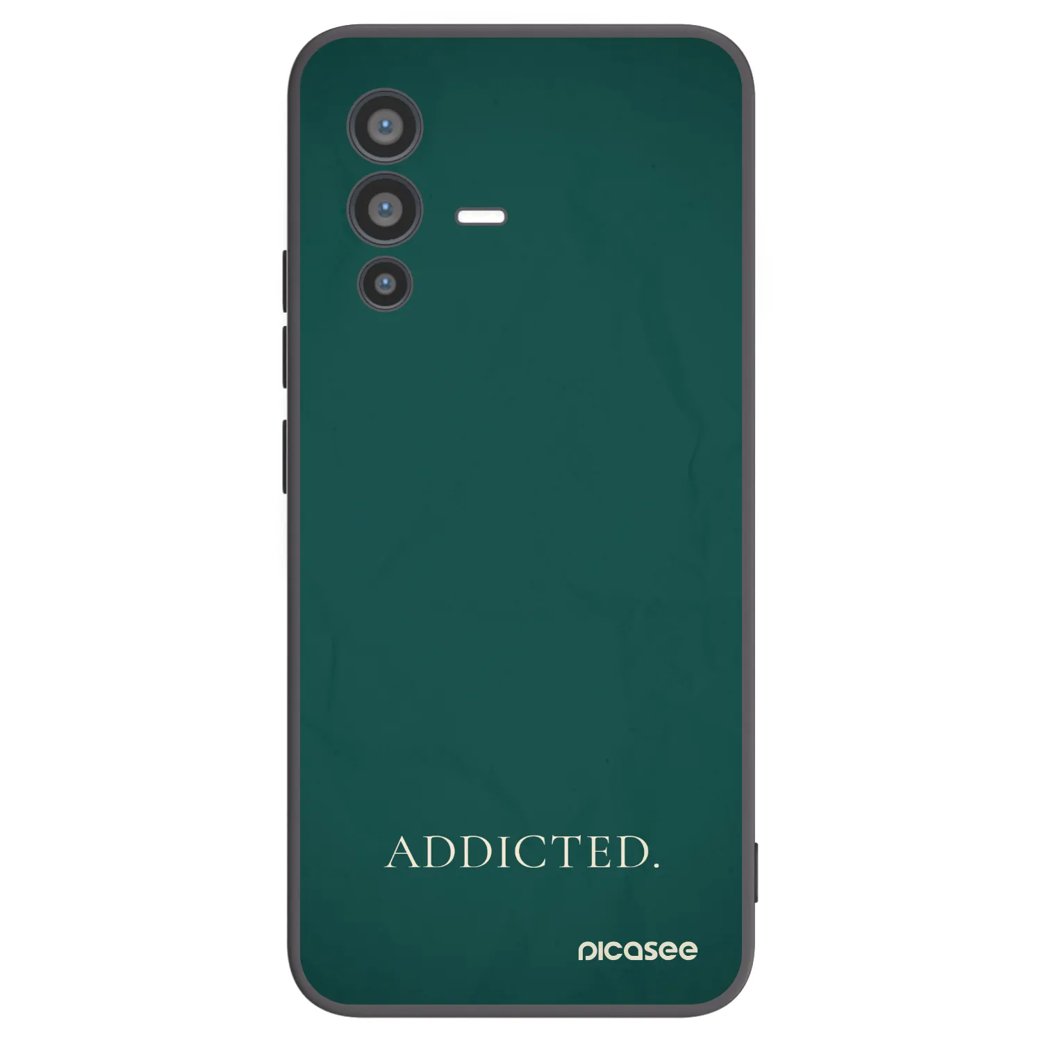 Picasee silikonový černý obal pro Vivo V23 5G - Addicted