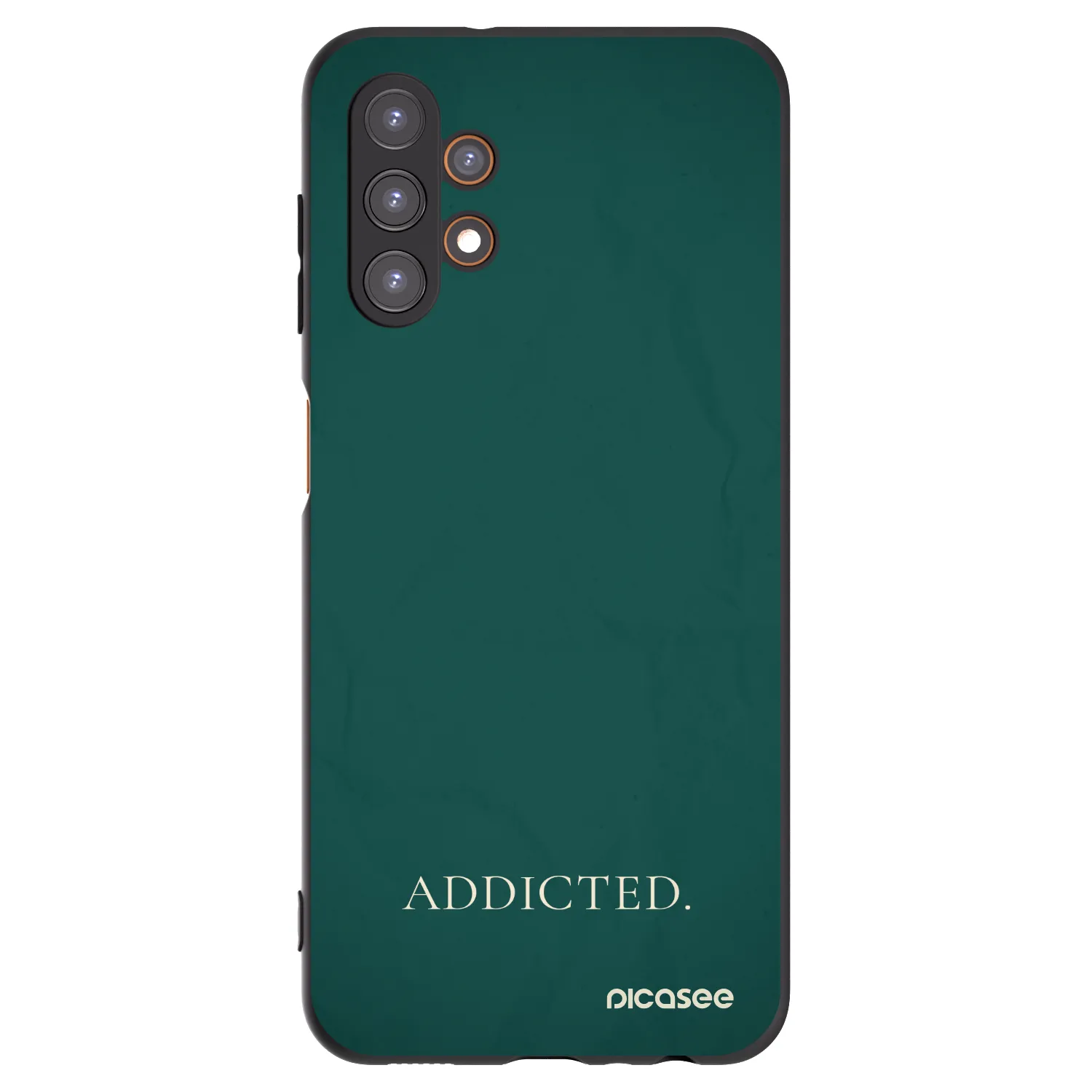 Picasee silikonový černý obal pro Samsung Galaxy A13 4G A135 - Addicted