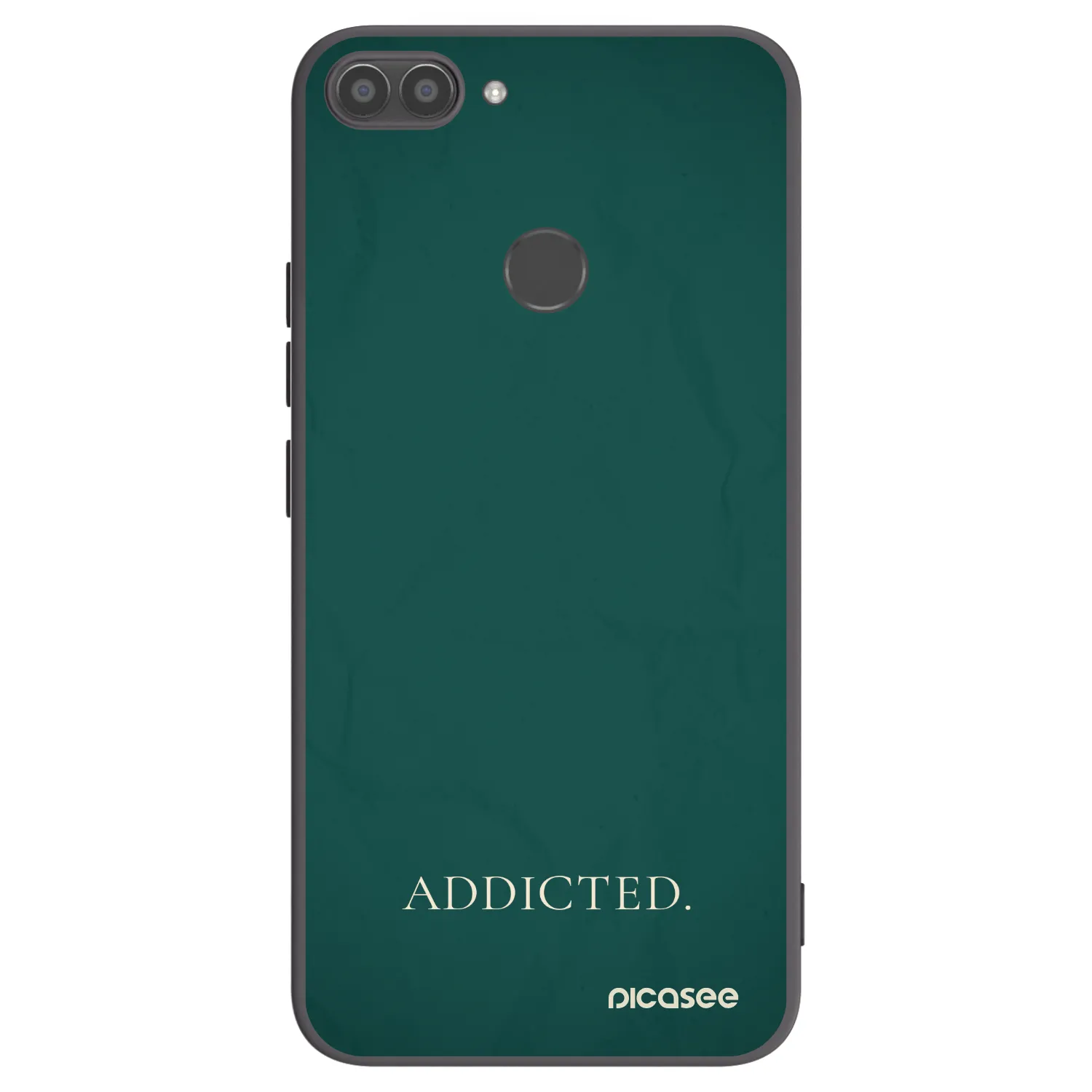 Picasee silikonový černý obal pro Huawei P Smart - Addicted