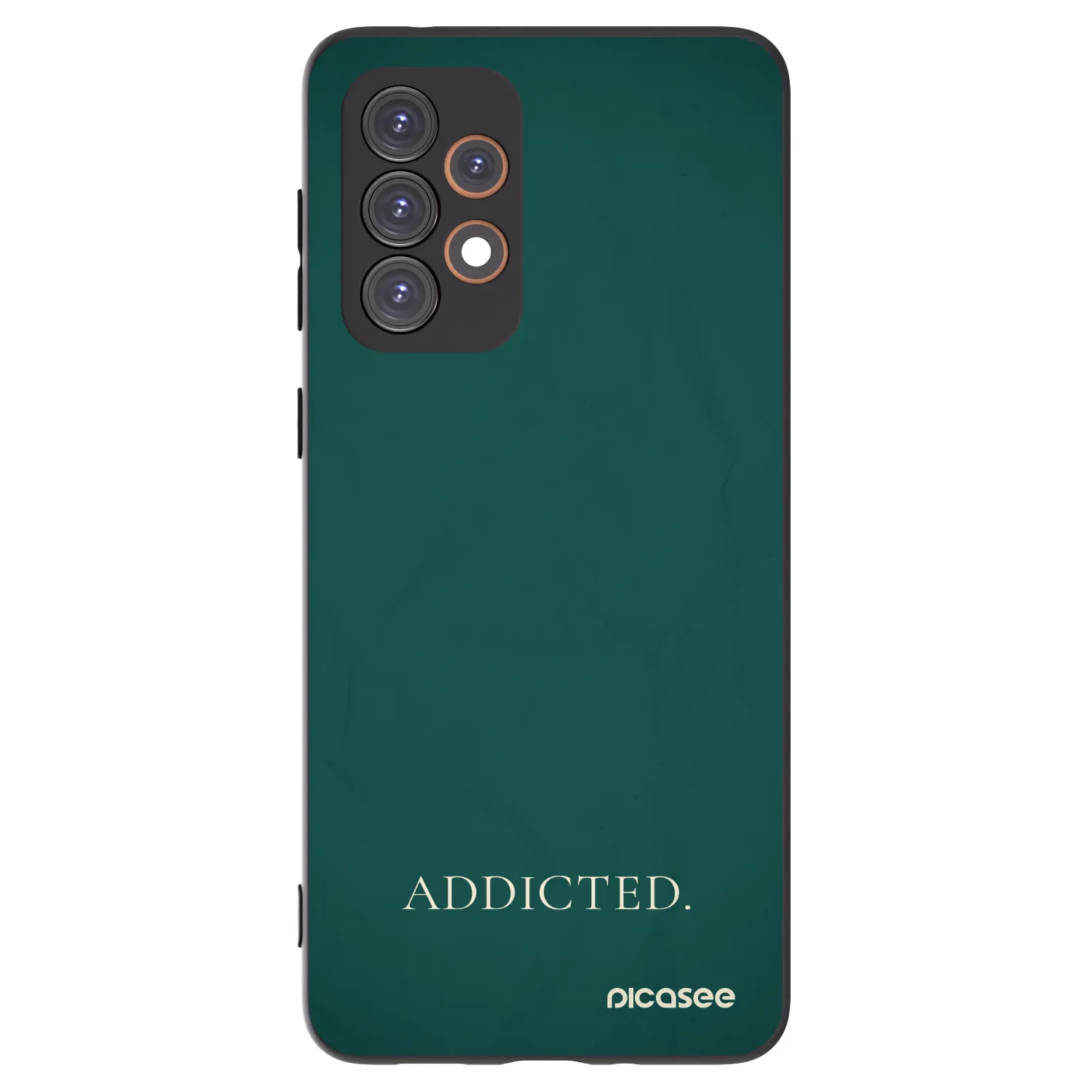Picasee silikonový černý obal pro Samsung Galaxy A33 5G A336 - Addicted
