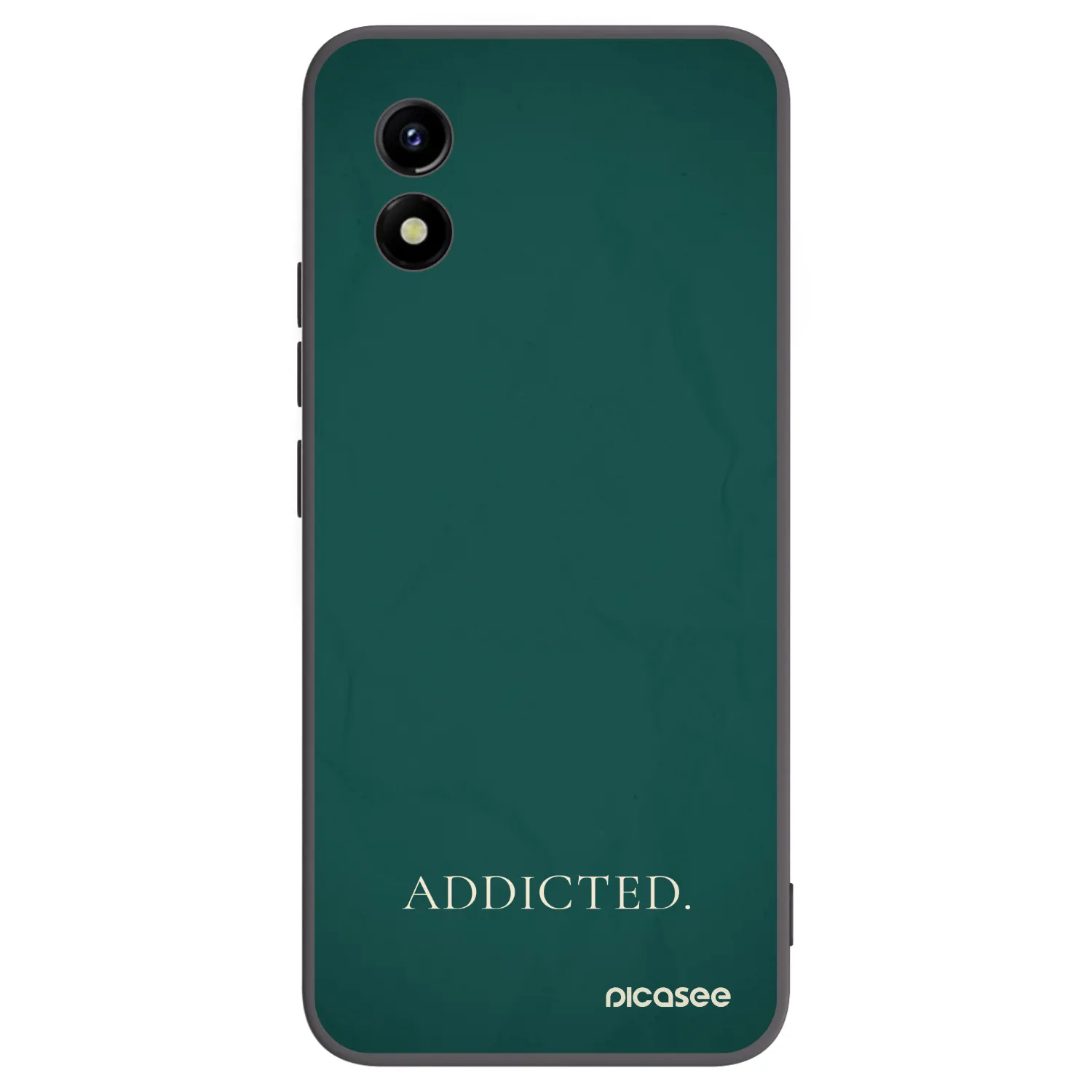 Picasee silikonový černý obal pro Vivo Y01 - Addicted