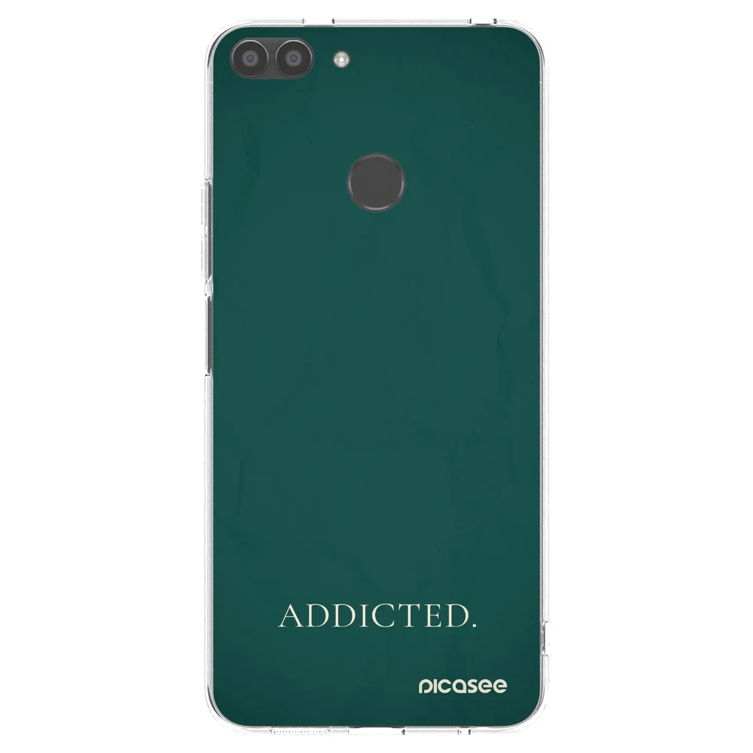 Picasee silikonový průhledný obal pro Huawei P Smart - Addicted
