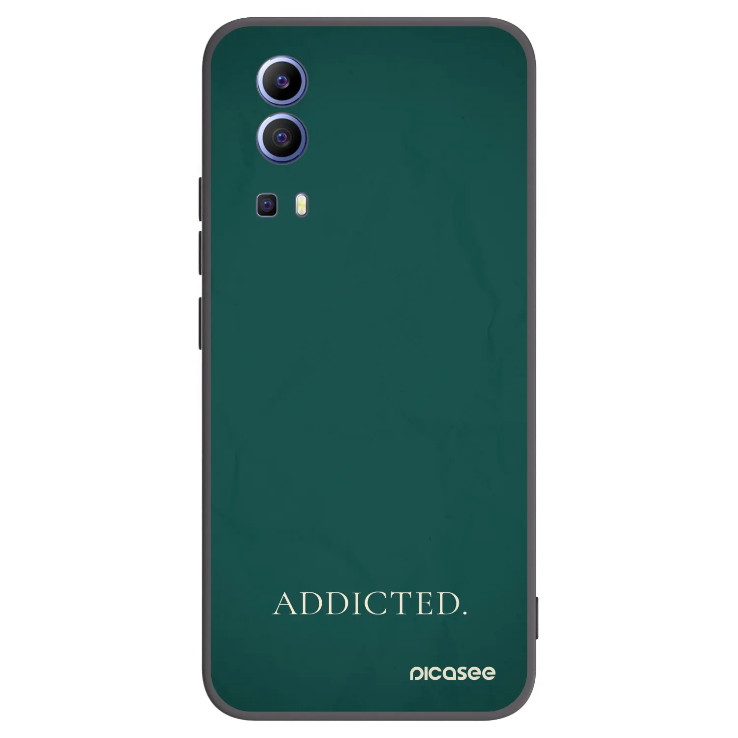 Picasee silikonový černý obal pro Vivo Y52 5G - Addicted