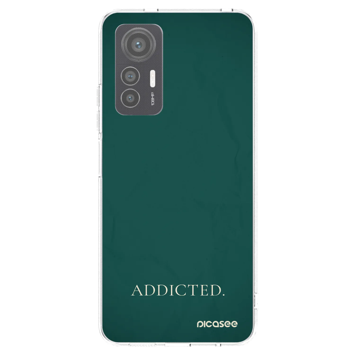 Picasee silikonový průhledný obal pro Xiaomi 12 Lite - Addicted