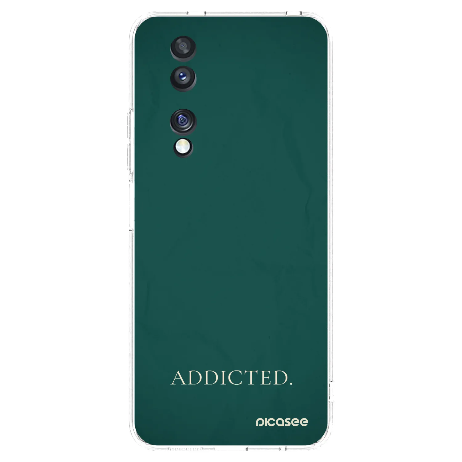 Picasee silikonový průhledný obal pro Honor 70 - Addicted