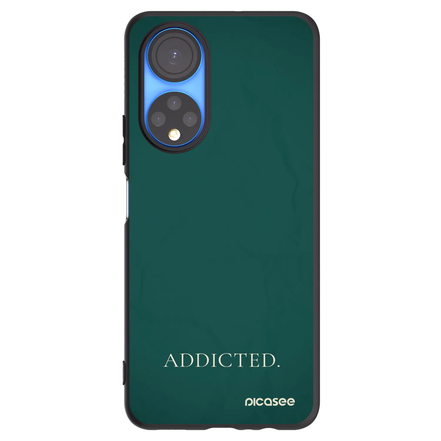 Picasee silikonový černý obal pro Honor X7 - Addicted
