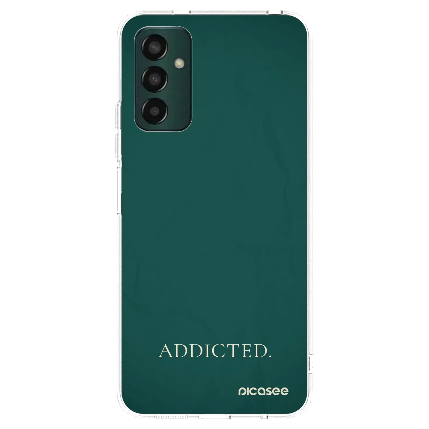 Picasee silikonový průhledný obal pro Samsung Galaxy M23 5G - Addicted