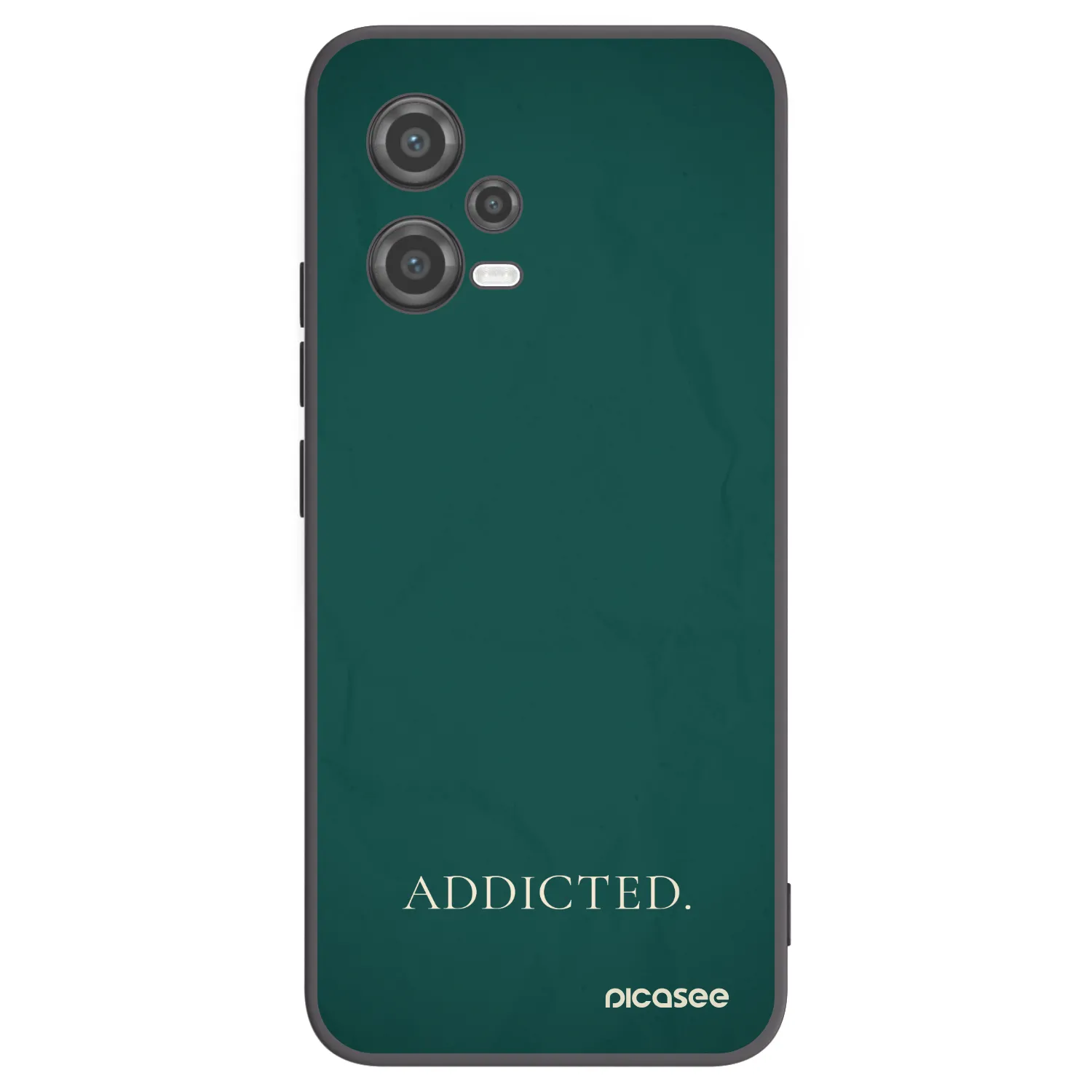 Picasee silikonový černý obal pro Xiaomi Poco X5 - Addicted