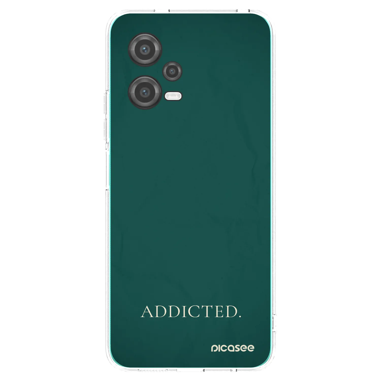 Picasee silikonový průhledný obal pro Xiaomi Poco X5 - Addicted