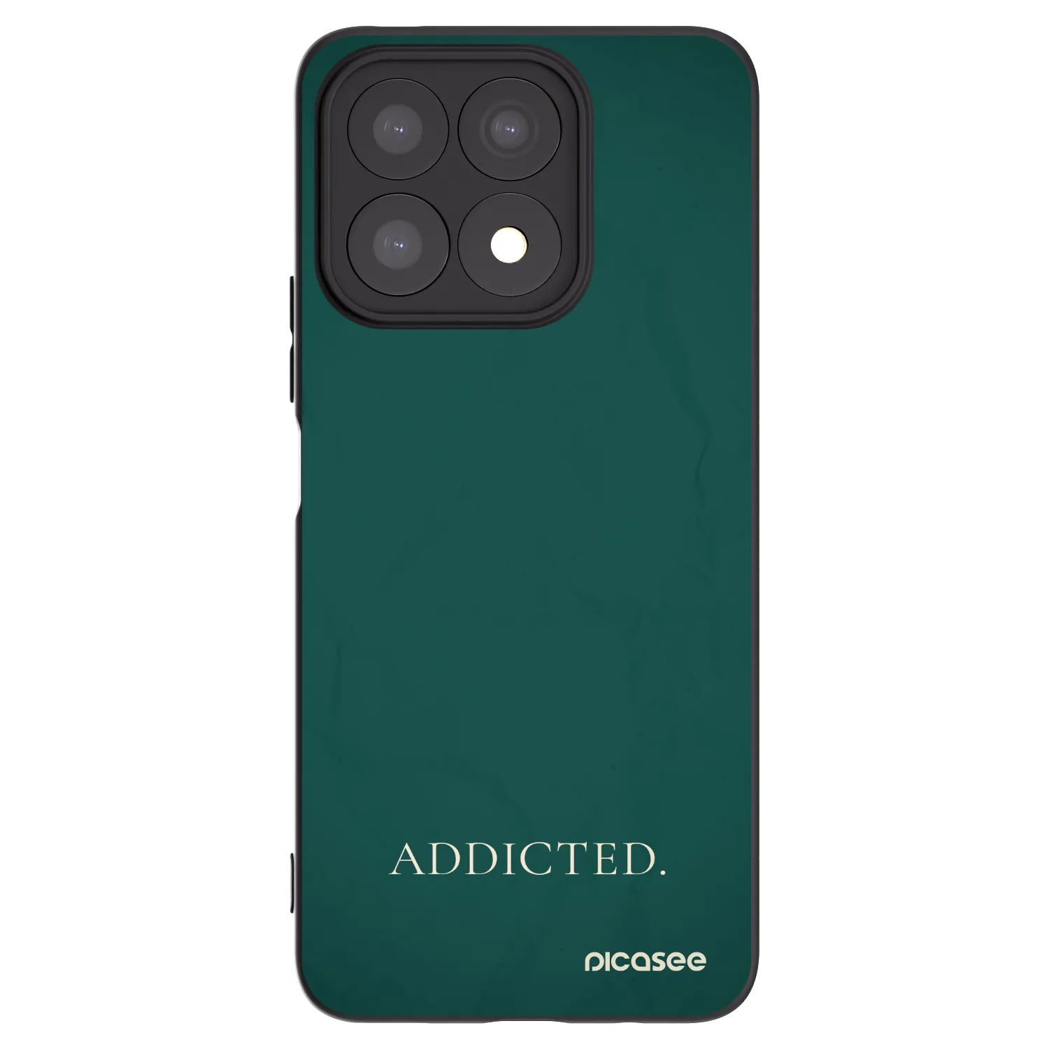 Picasee silikonový černý obal pro Honor X8a - Addicted