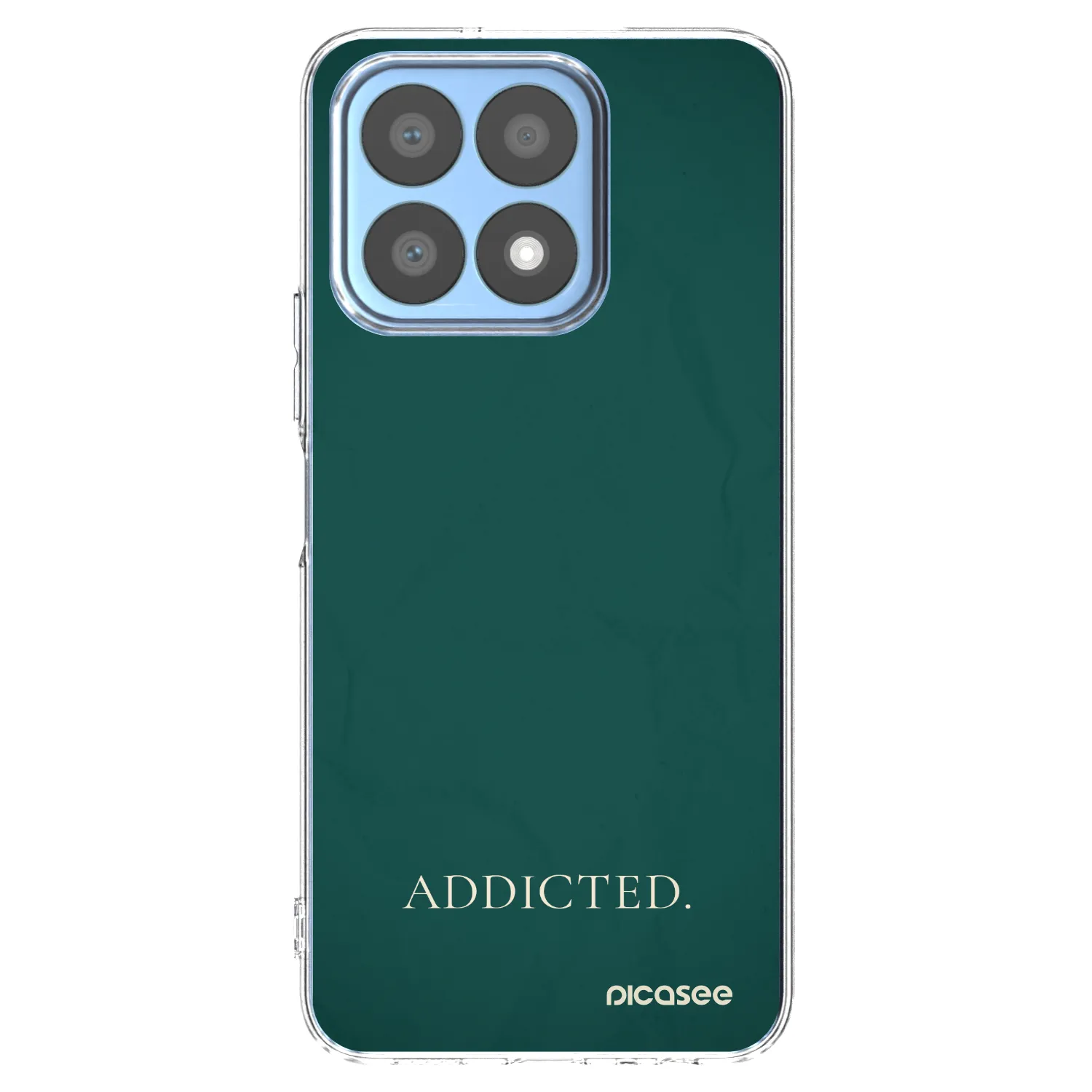 Picasee silikonový průhledný obal pro Honor X8a - Addicted