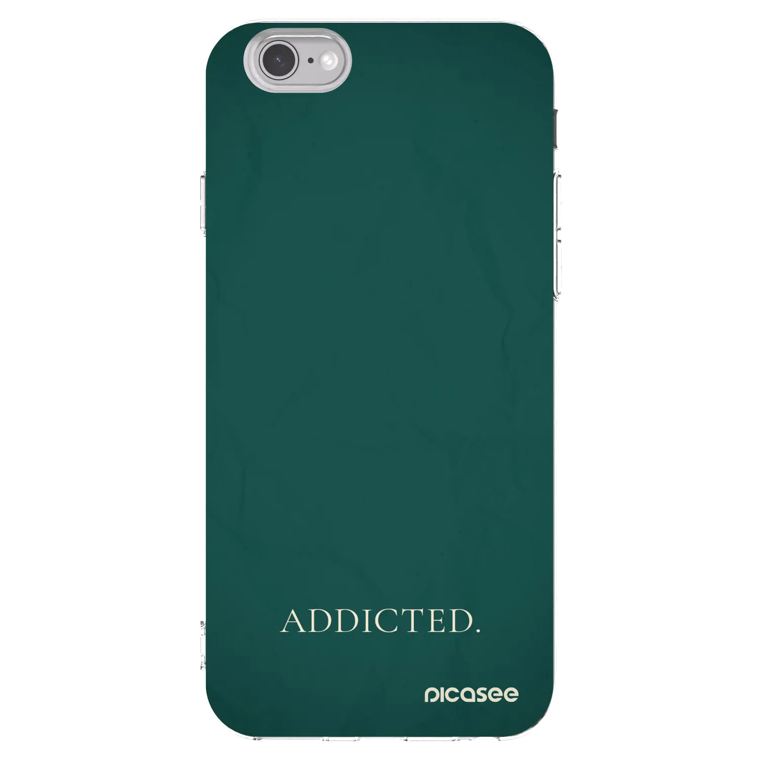 Picasee silikonový průhledný obal pro Apple iPhone 6/6S - Addicted
