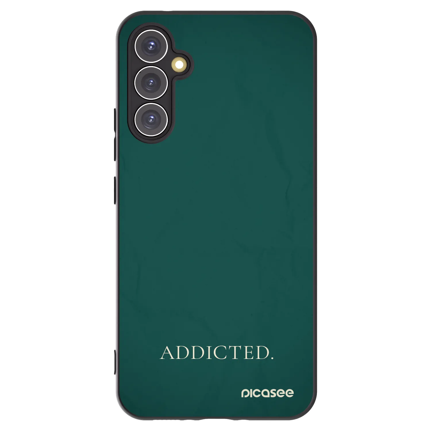 Picasee silikonový černý obal pro Samsung Galaxy A34 5G A346B - Addicted