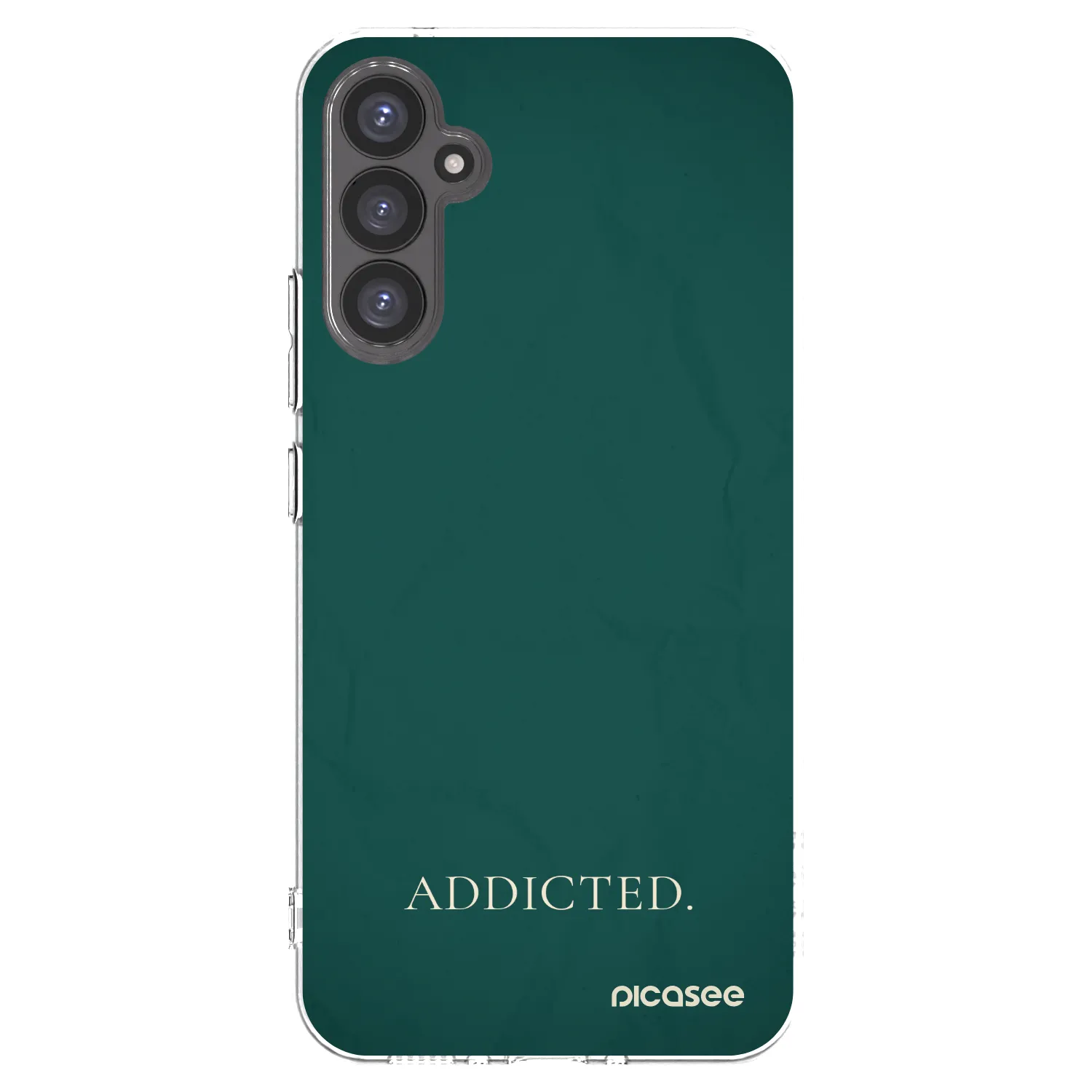 Picasee silikonový průhledný obal pro Samsung Galaxy A34 5G A346B - Addicted