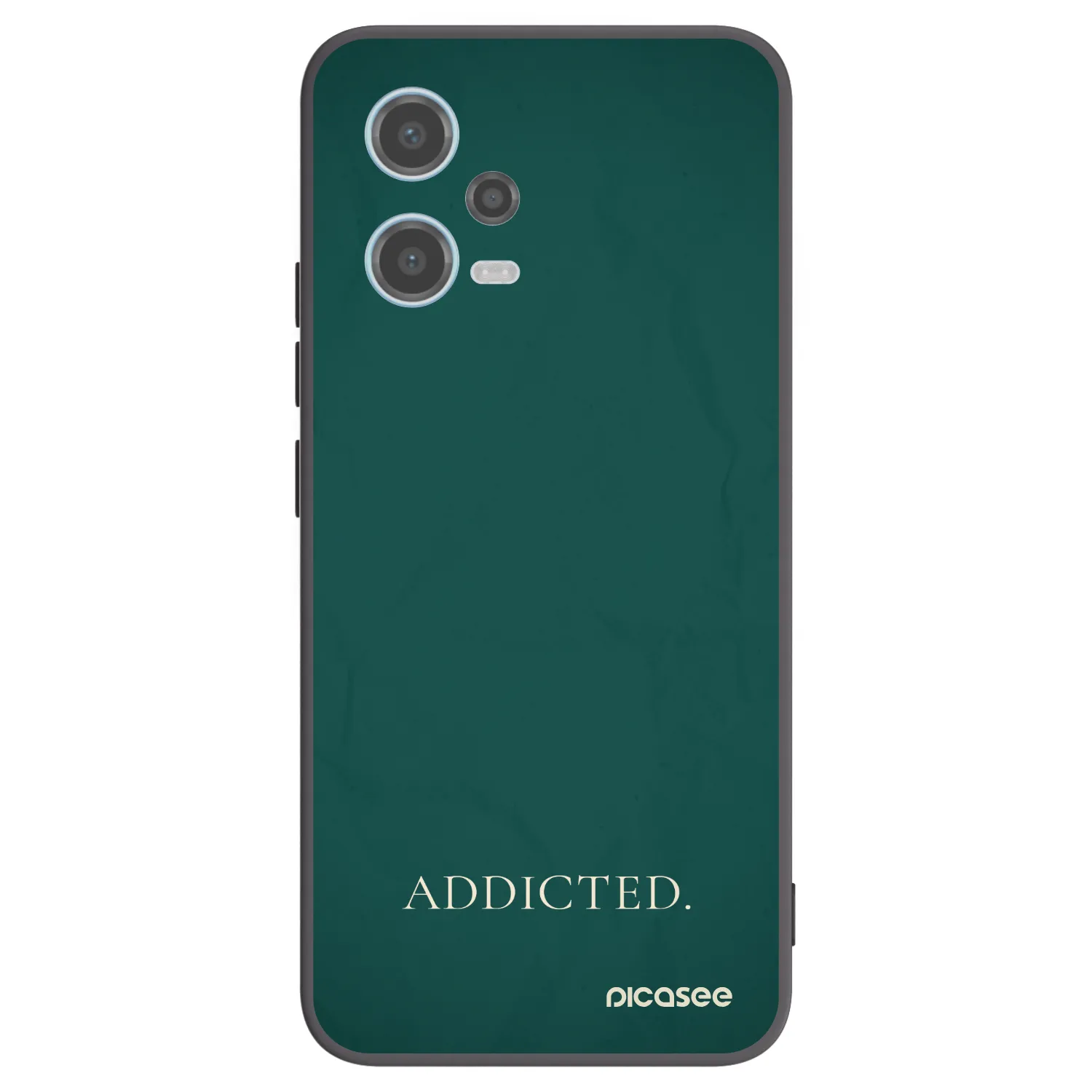 Picasee silikonový černý obal pro Xiaomi Redmi Note 12 5G - Addicted