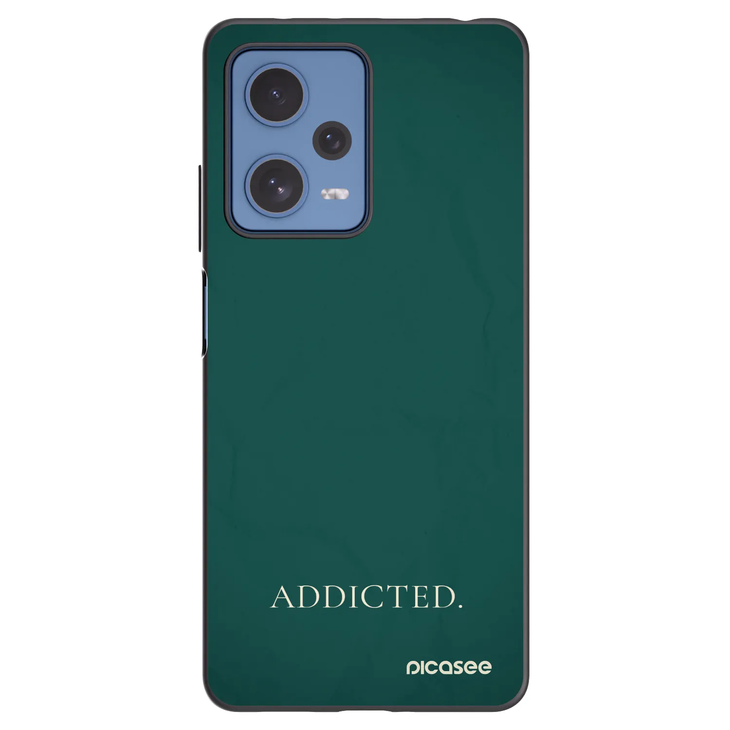 Picasee silikonový černý obal pro Xiaomi Redmi Note 12 Pro 5G - Addicted
