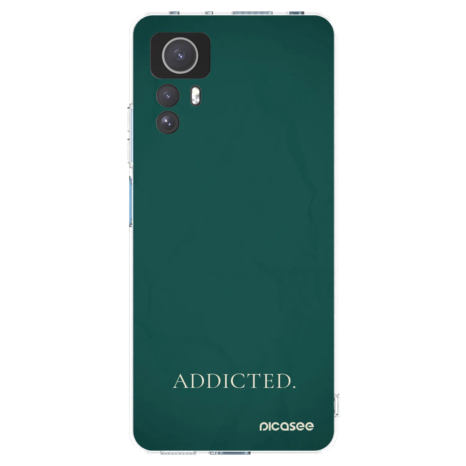 Picasee silikonový průhledný obal pro Xiaomi Redmi Note 12S - Addicted