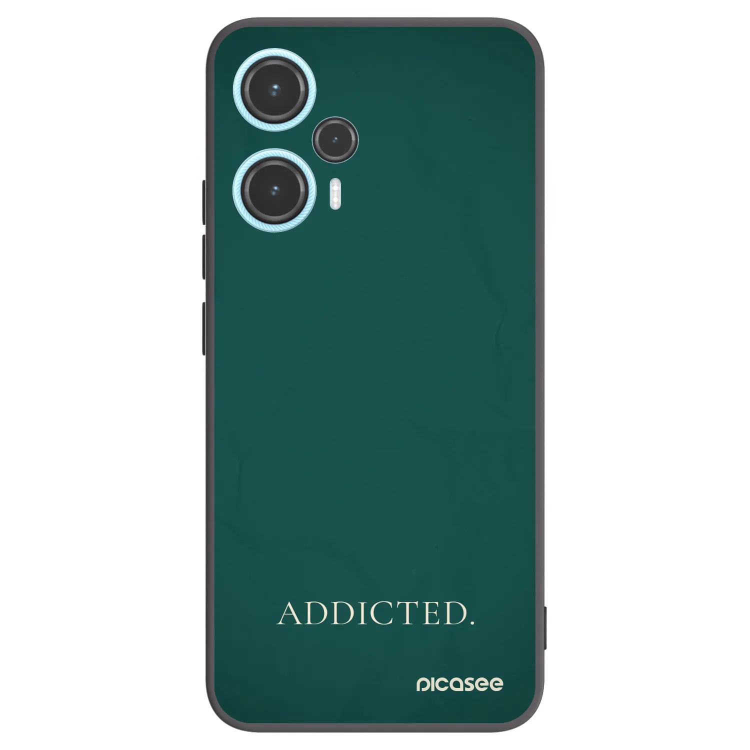 Picasee silikonový černý obal pro Xiaomi Poco F5 - Addicted