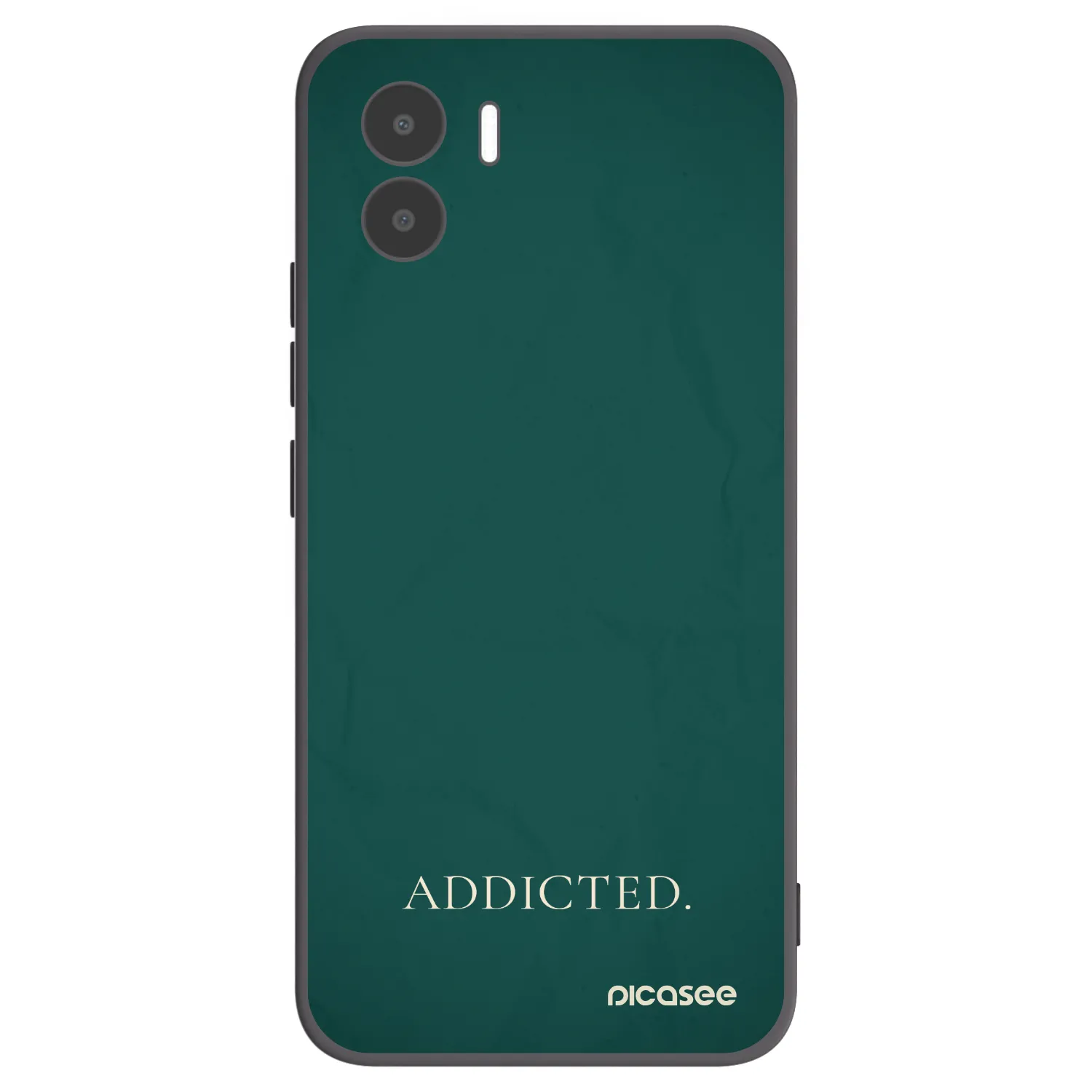 Picasee silikonový černý obal pro Xiaomi Redmi A2 - Addicted