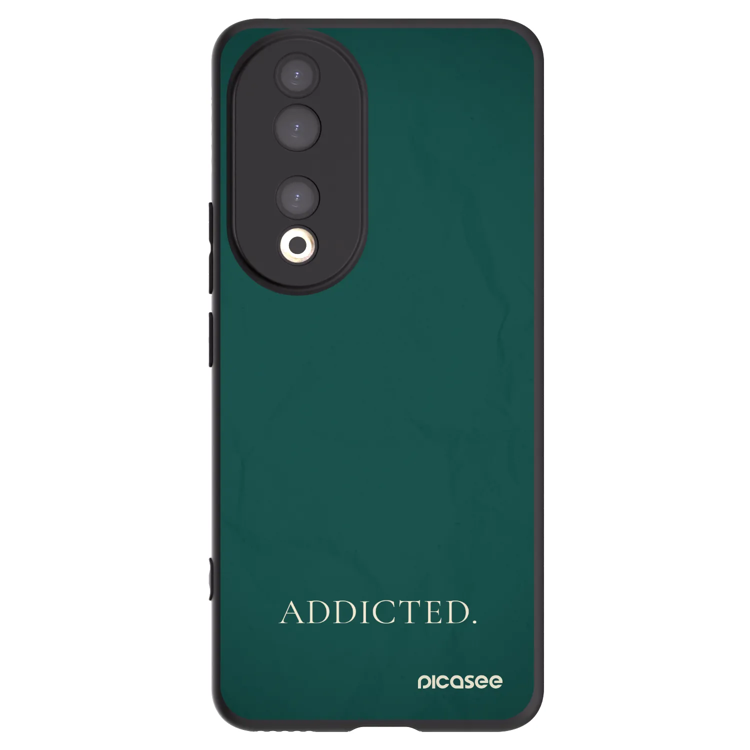 Picasee silikonový černý obal pro Honor 90 5G - Addicted