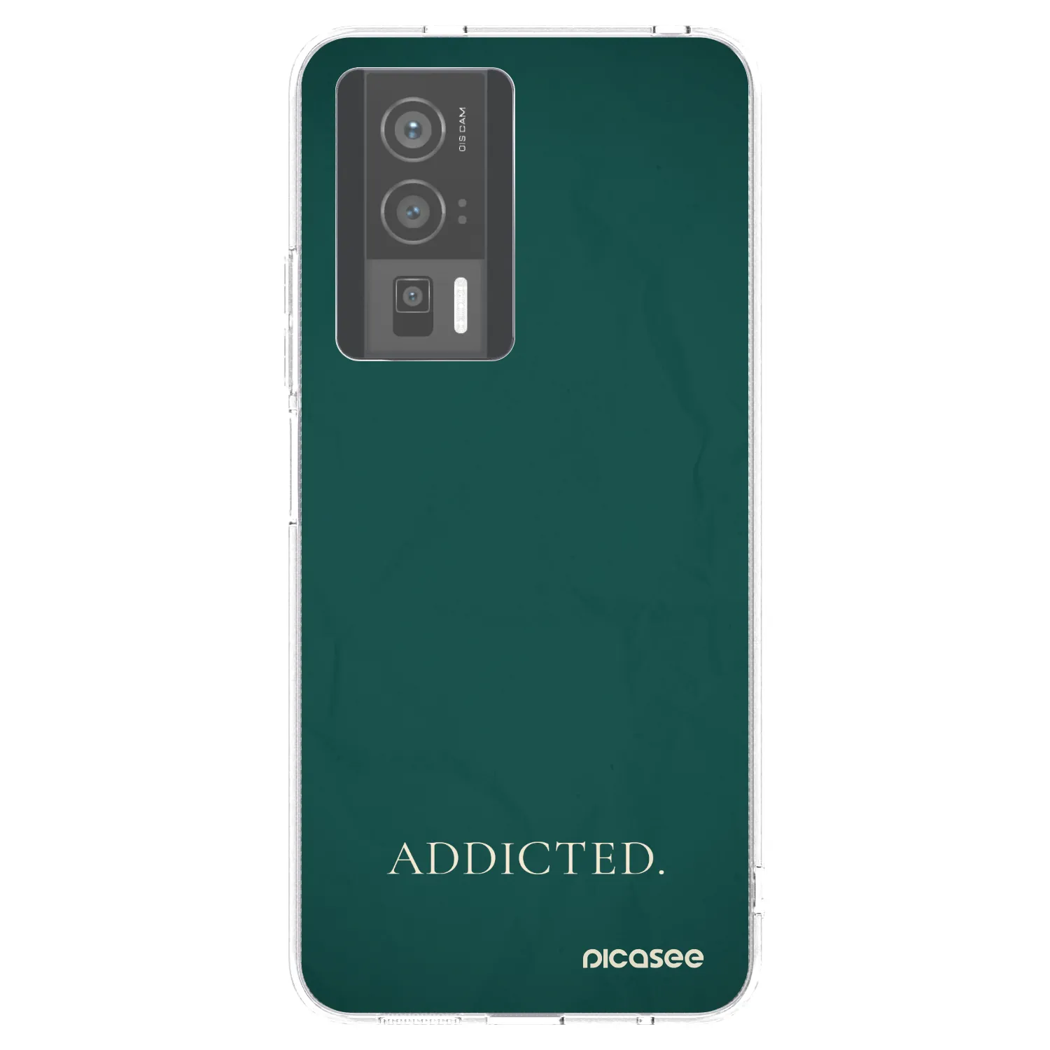 Picasee silikonový průhledný obal pro Xiaomi Poco F5 Pro 5G - Addicted