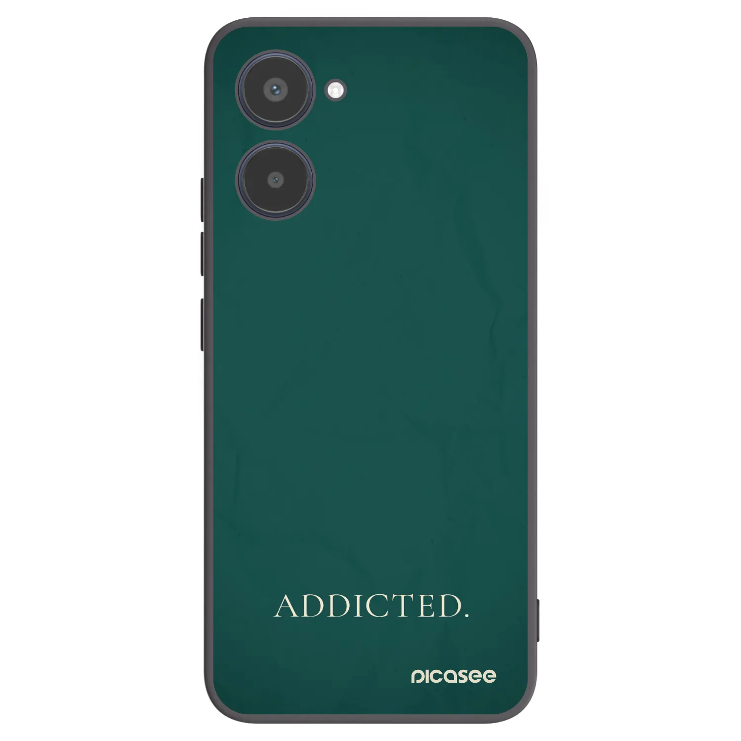 Picasee silikonový černý obal pro Realme 10 4G - Addicted