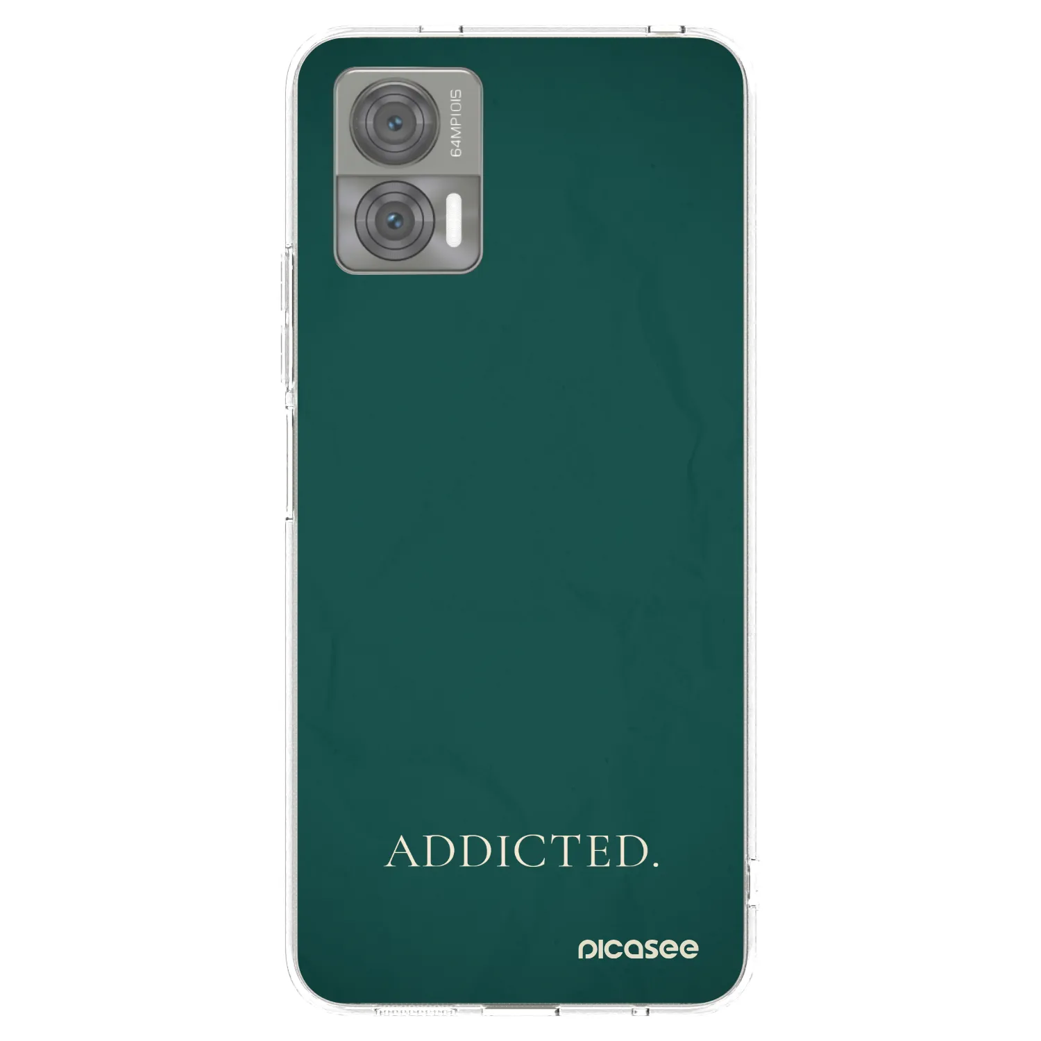Picasee silikonový průhledný obal pro Motorola Edge 30 Neo - Addicted