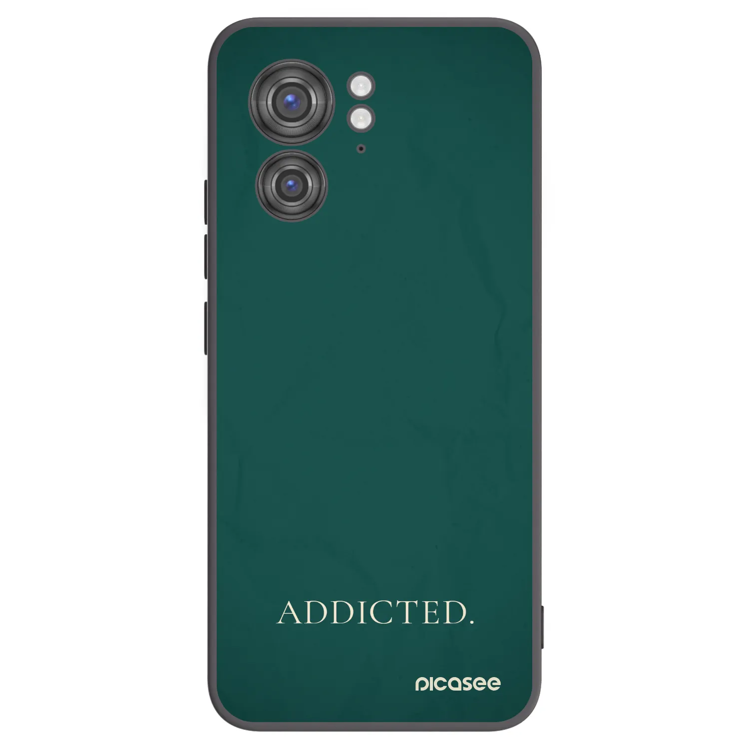Picasee silikonový černý obal pro Motorola Edge 40 - Addicted