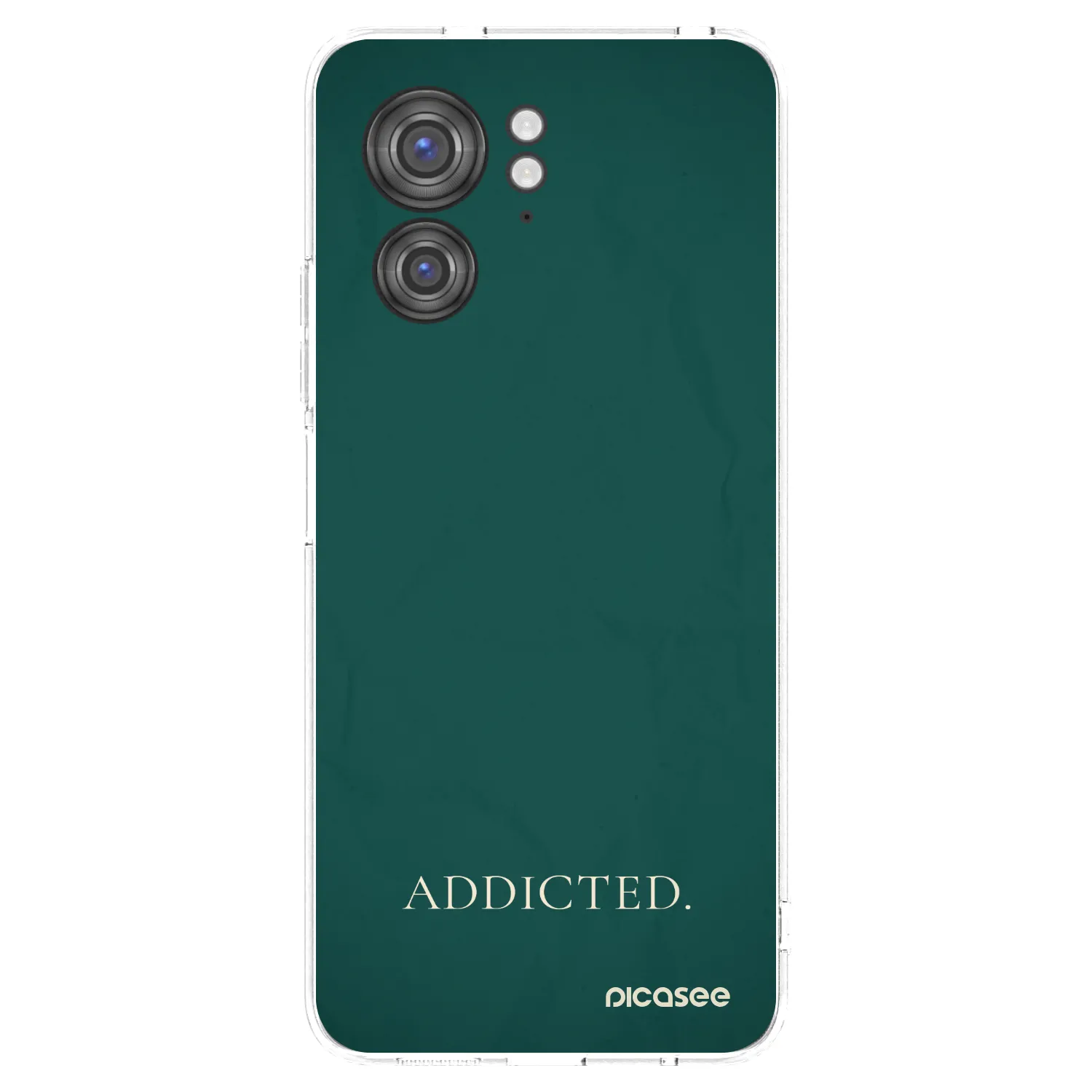 Picasee silikonový průhledný obal pro Motorola Edge 40 - Addicted