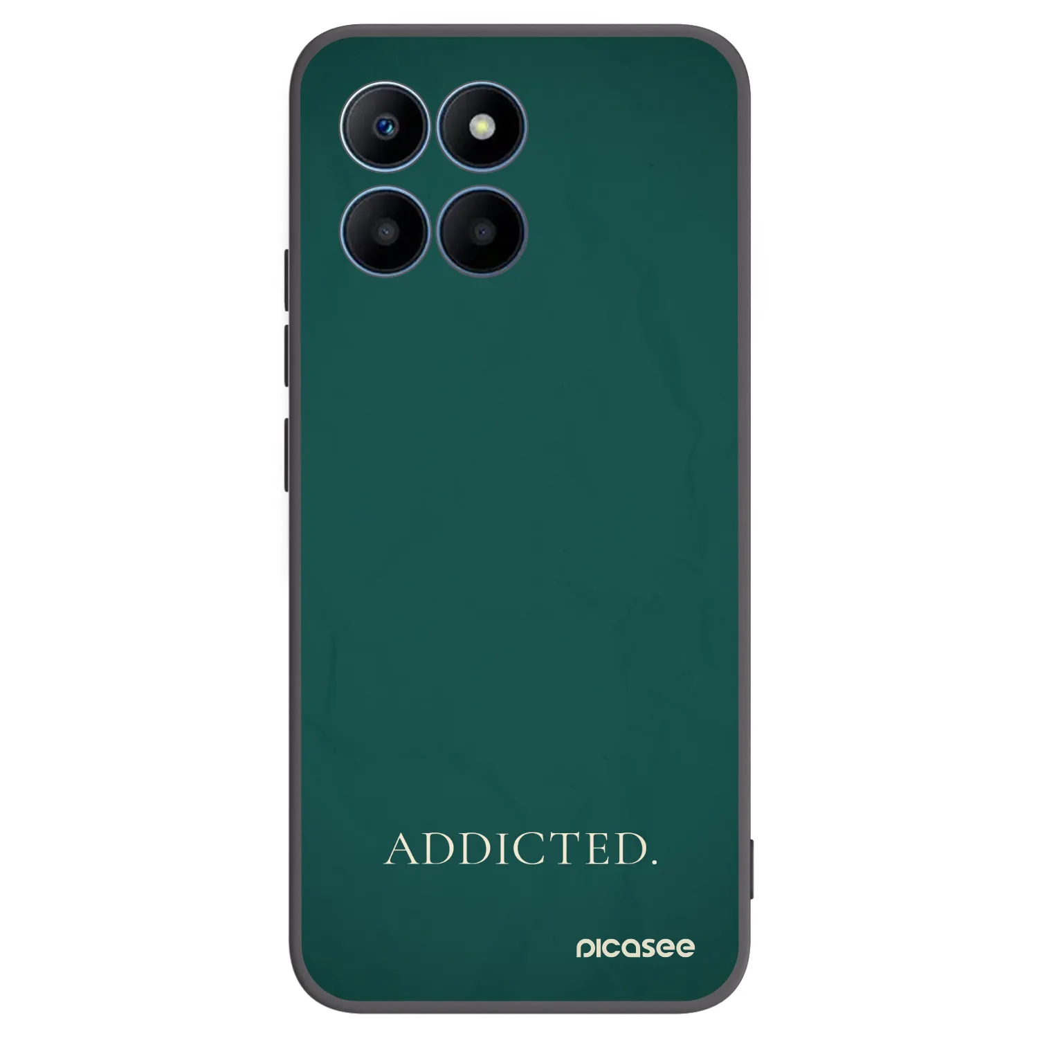 Picasee silikonový černý obal pro Honor 70 Lite - Addicted