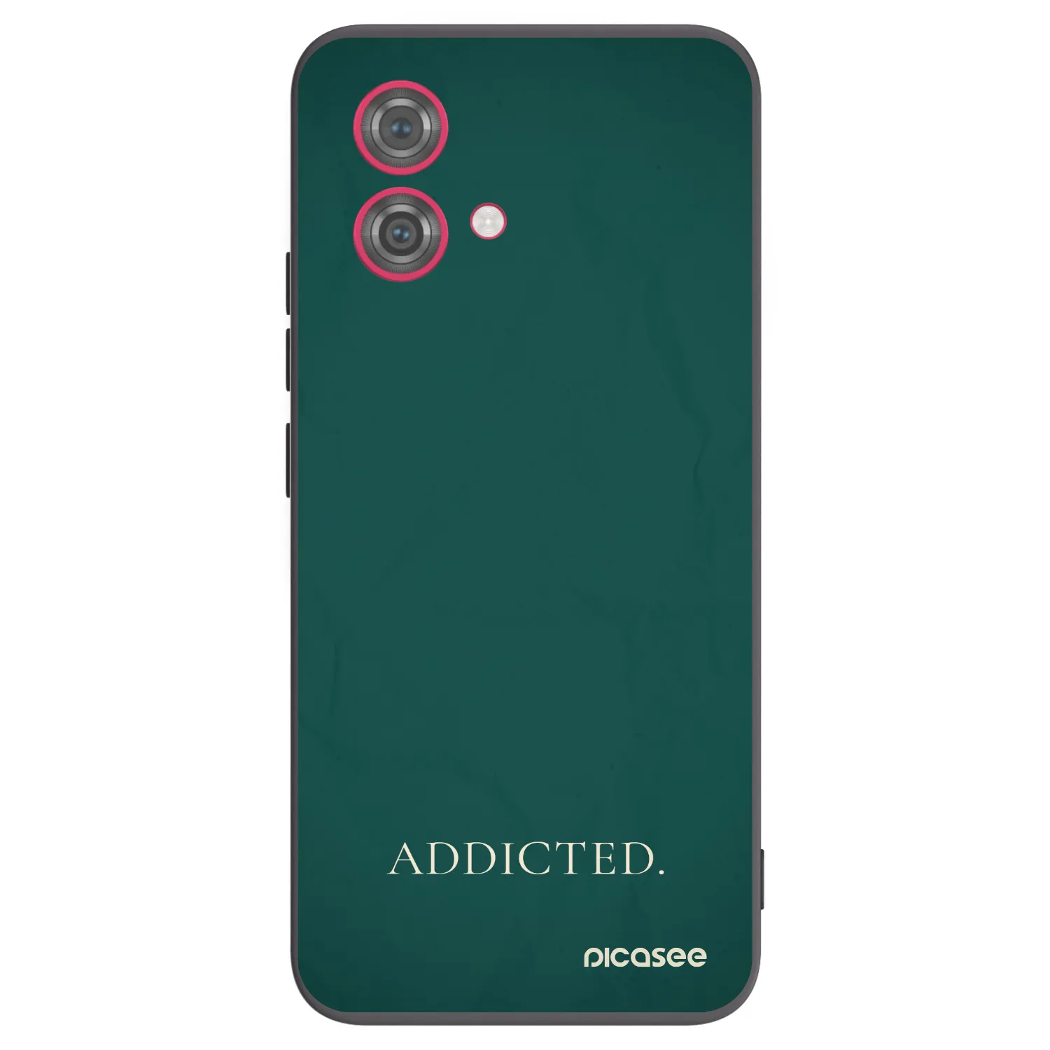 Picasee silikonový černý obal pro Motorola Moto G84 5G - Addicted