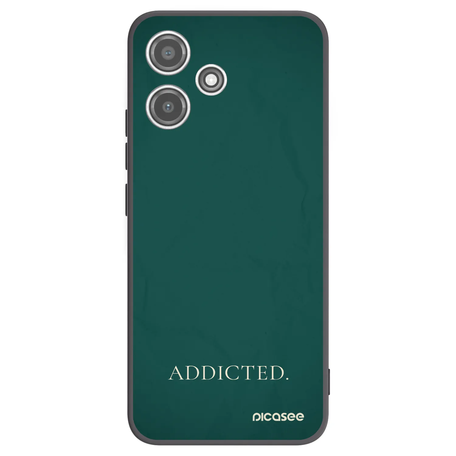 Picasee silikonový černý obal pro Xiaomi Redmi 12 5G - Addicted