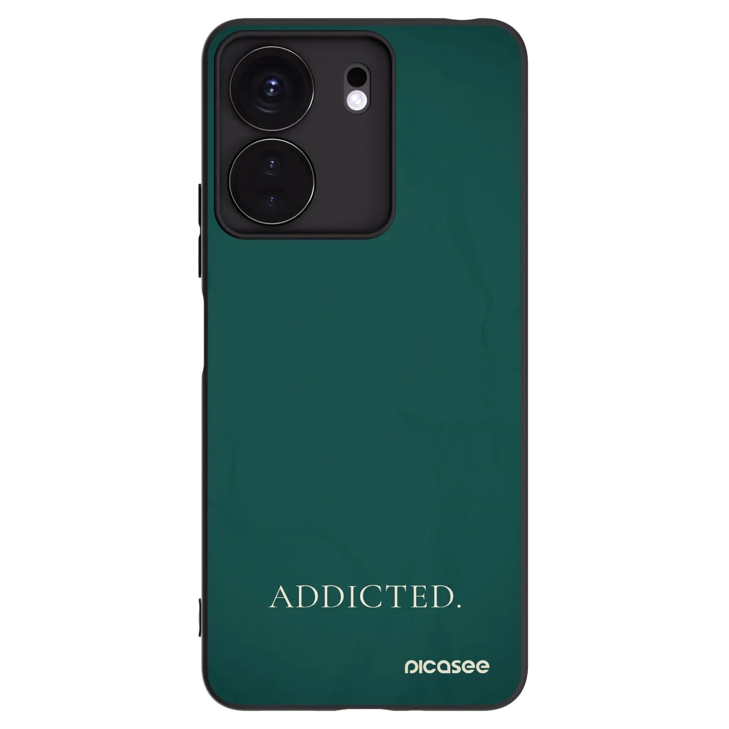 Picasee silikonový černý obal pro Xiaomi Redmi 13C 4G - Addicted